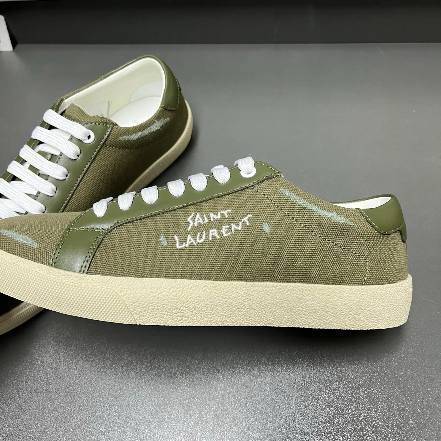 Кеды Мужские Saint Laurent 11607638