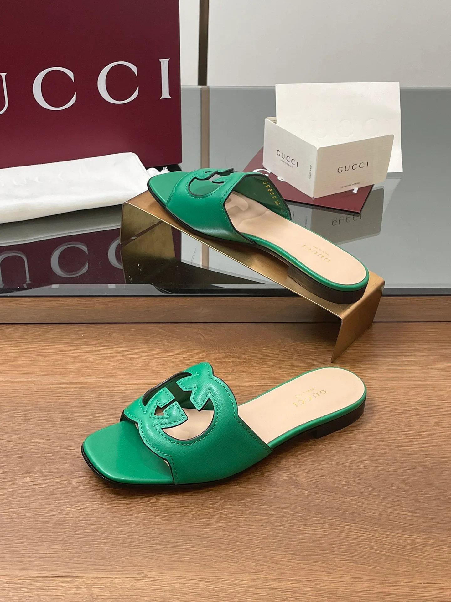 Шлепанцы Женские Gucci 34958