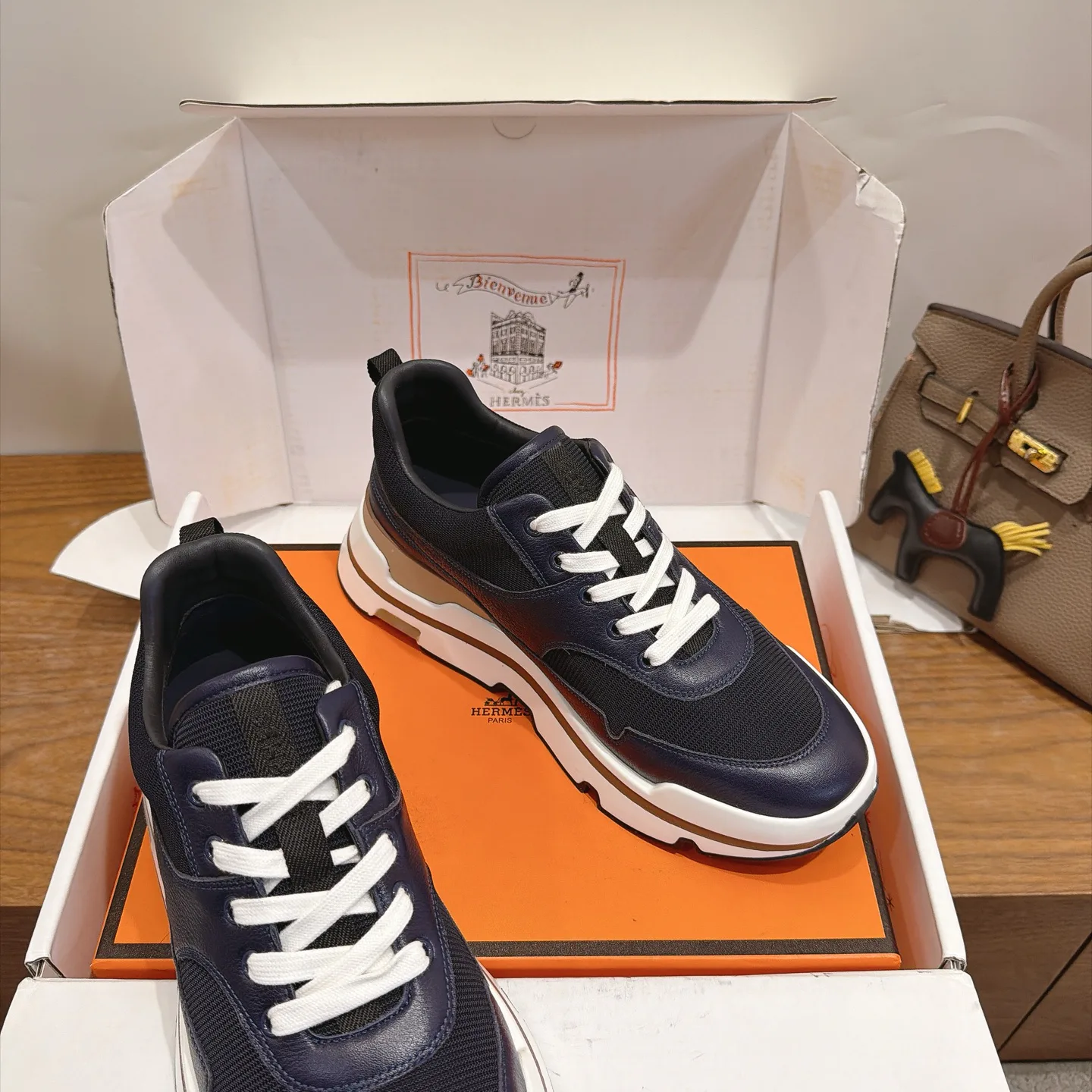Кроссовки Мужские Hermes 19055229