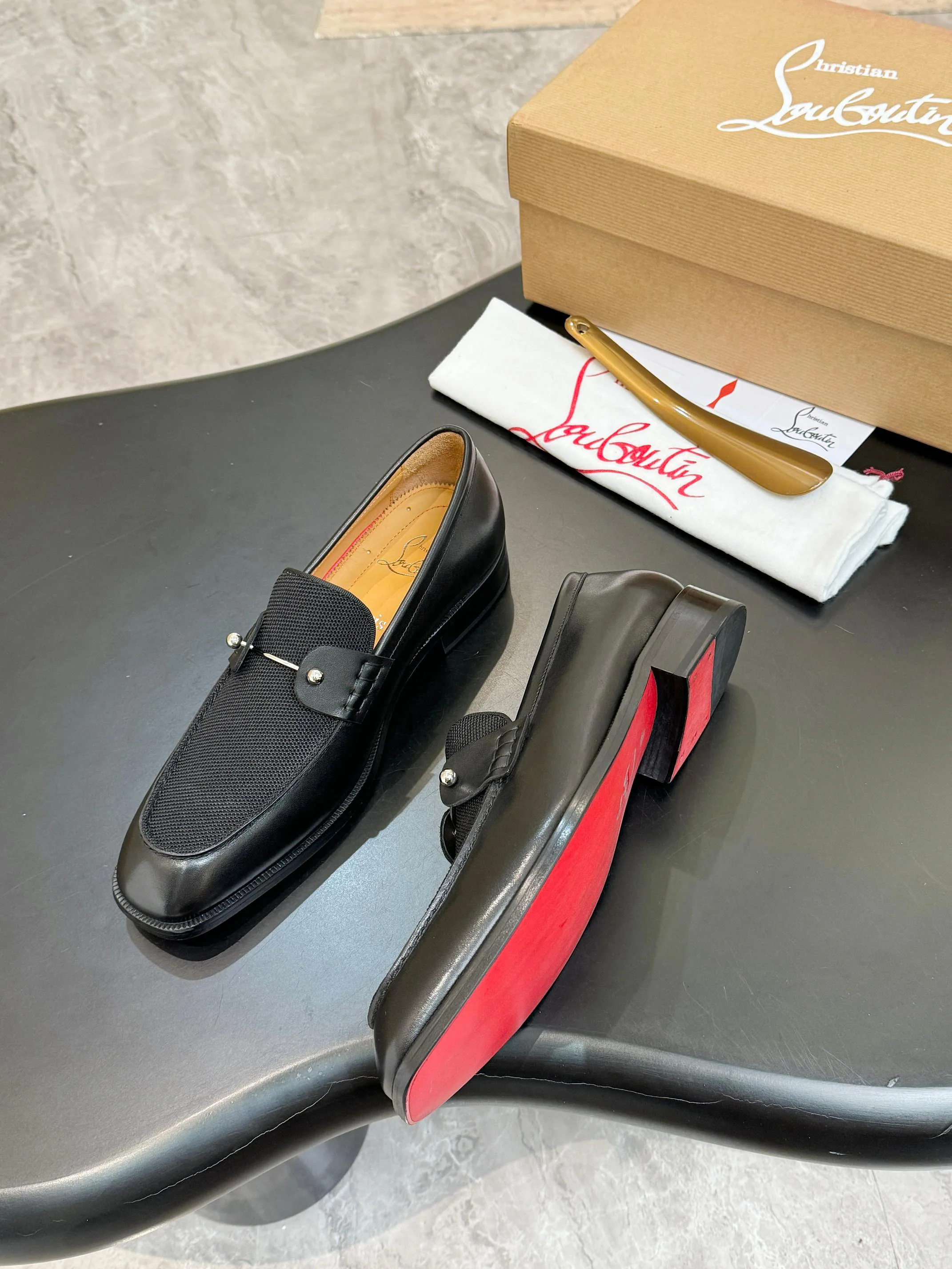 Лоферы И Туфли Мужские Christian Louboutin 18117278