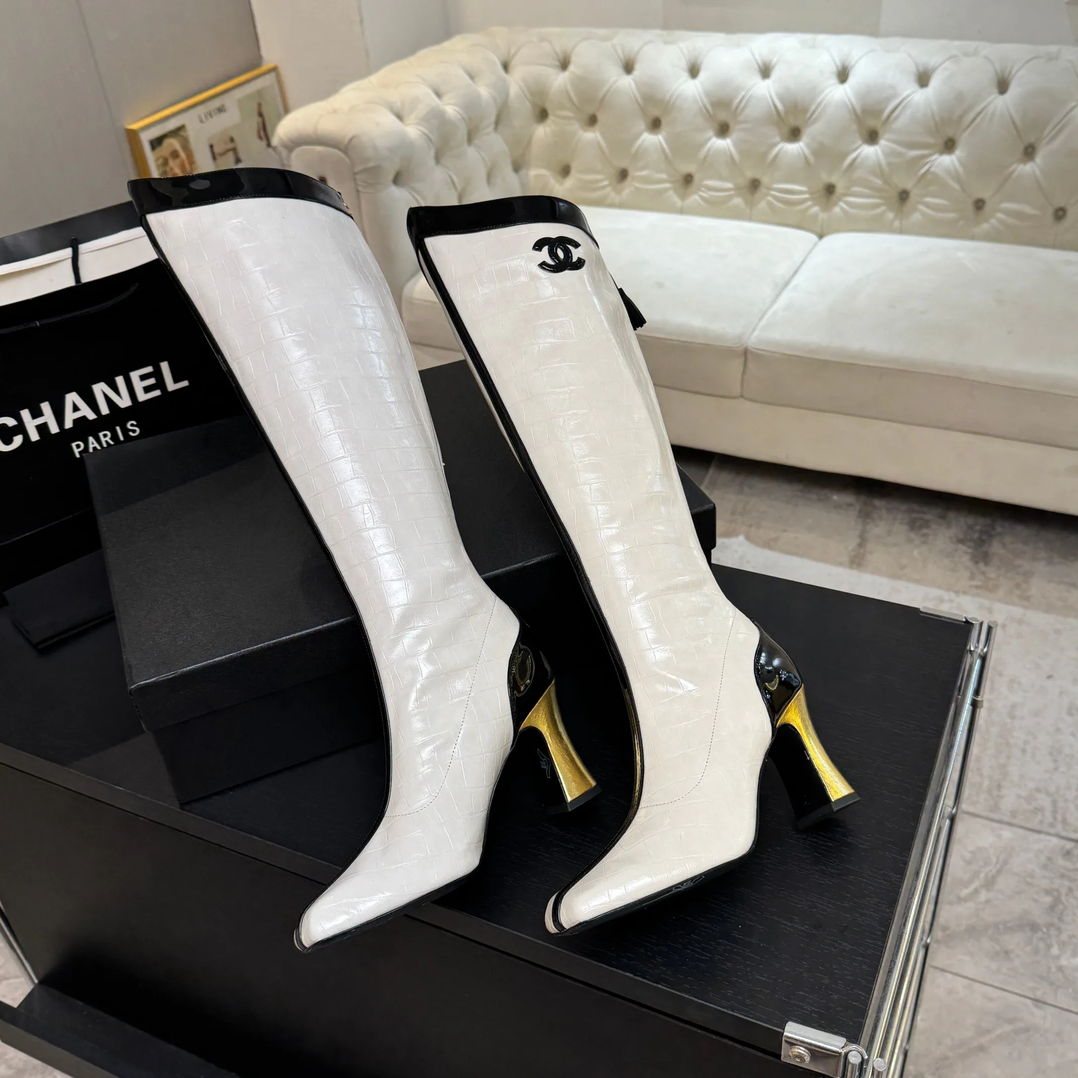 Сапоги Женские Chanel 17900009