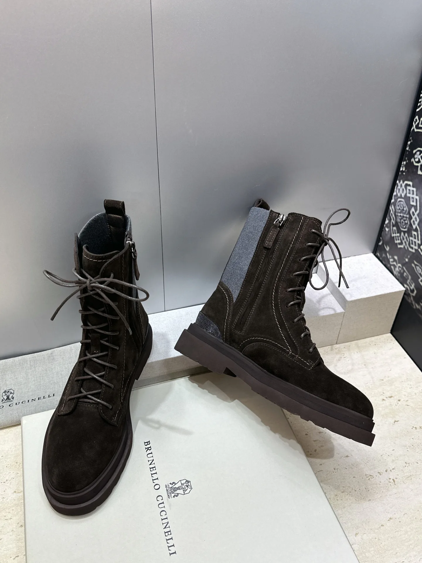 Ботинки Женские Brunello Cucinelli 17344252