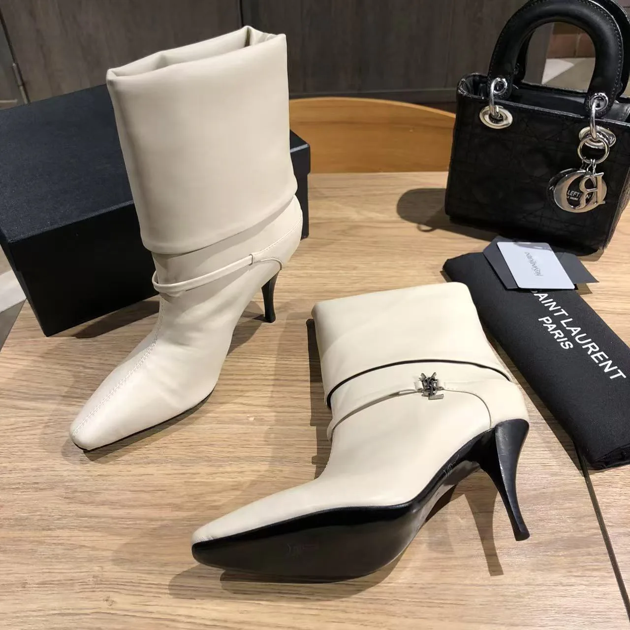 Ботильоны Женские Saint Laurent 19308394