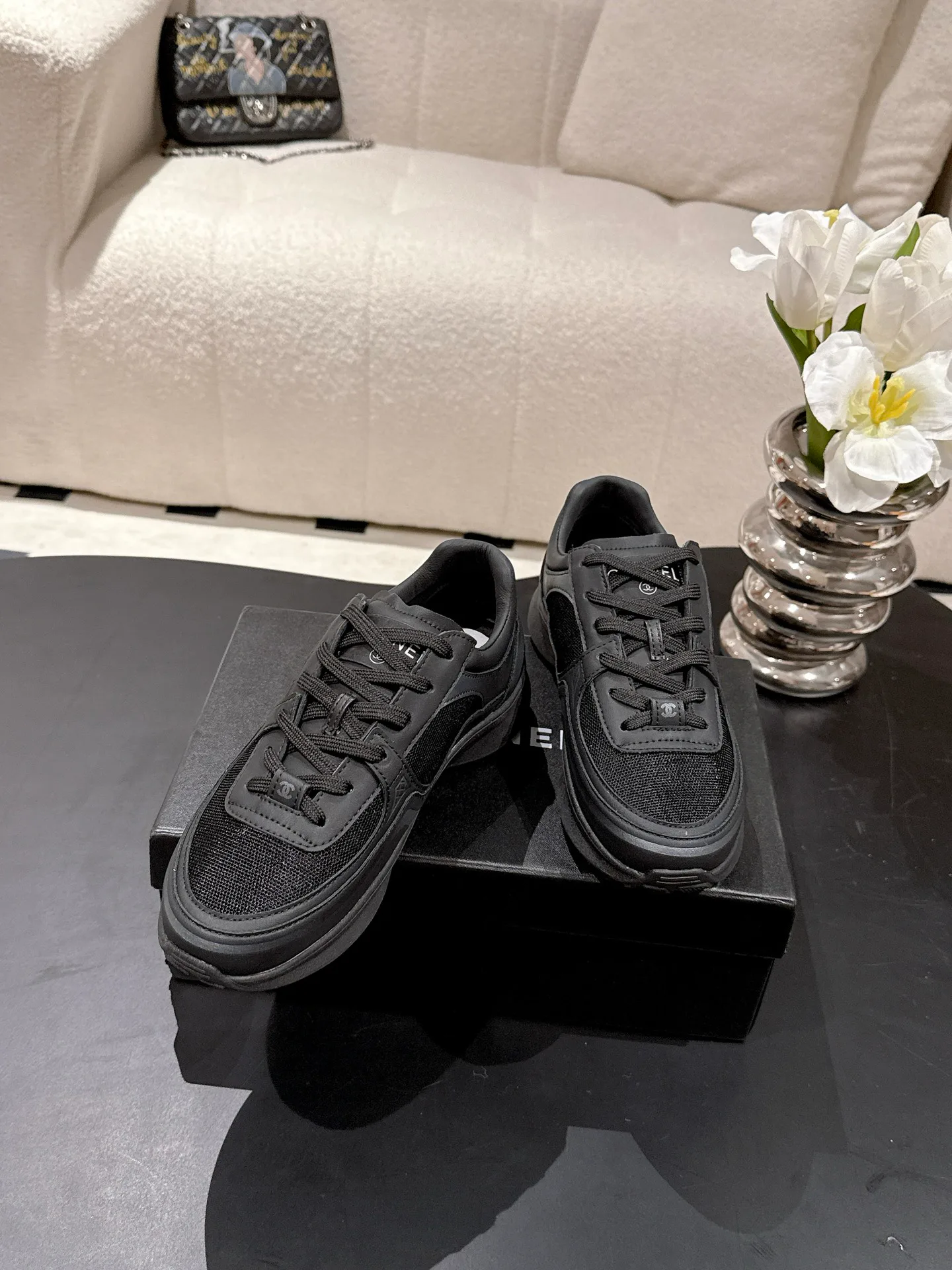 Кроссовки Женские Chanel 1824804