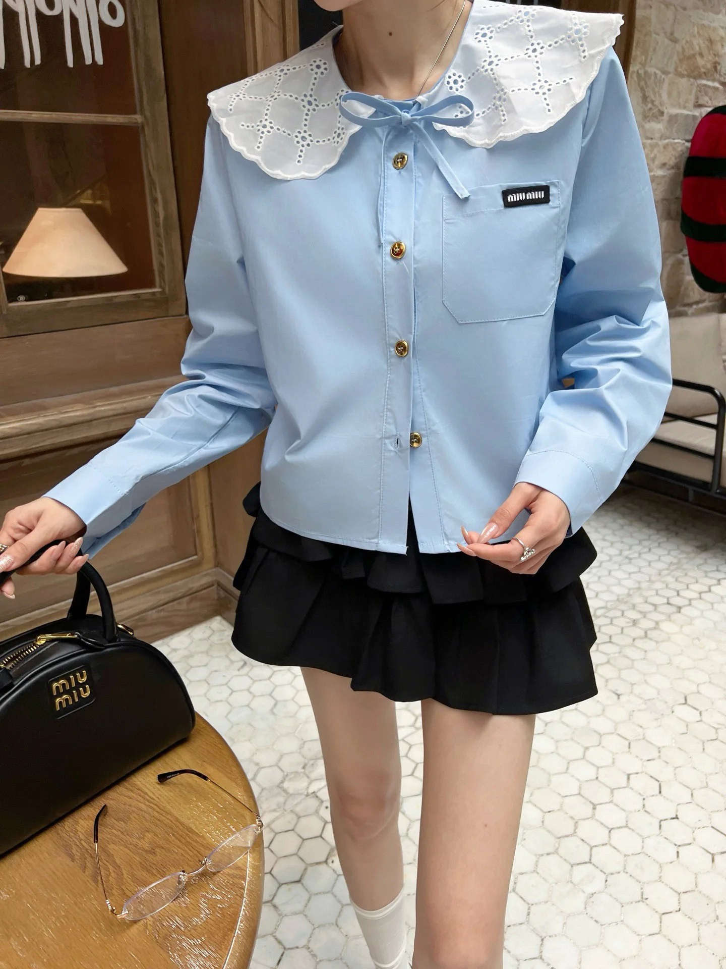 Рубашки Женские Miu Miu 11206257