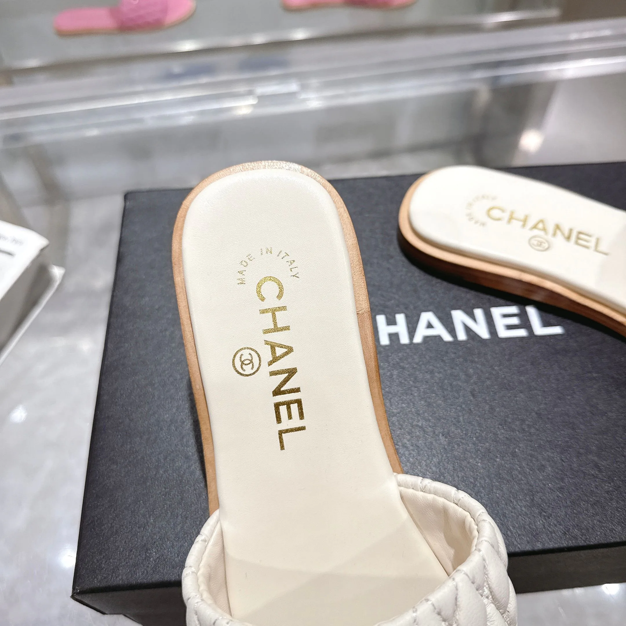 Шлепанцы Женские Chanel 47254