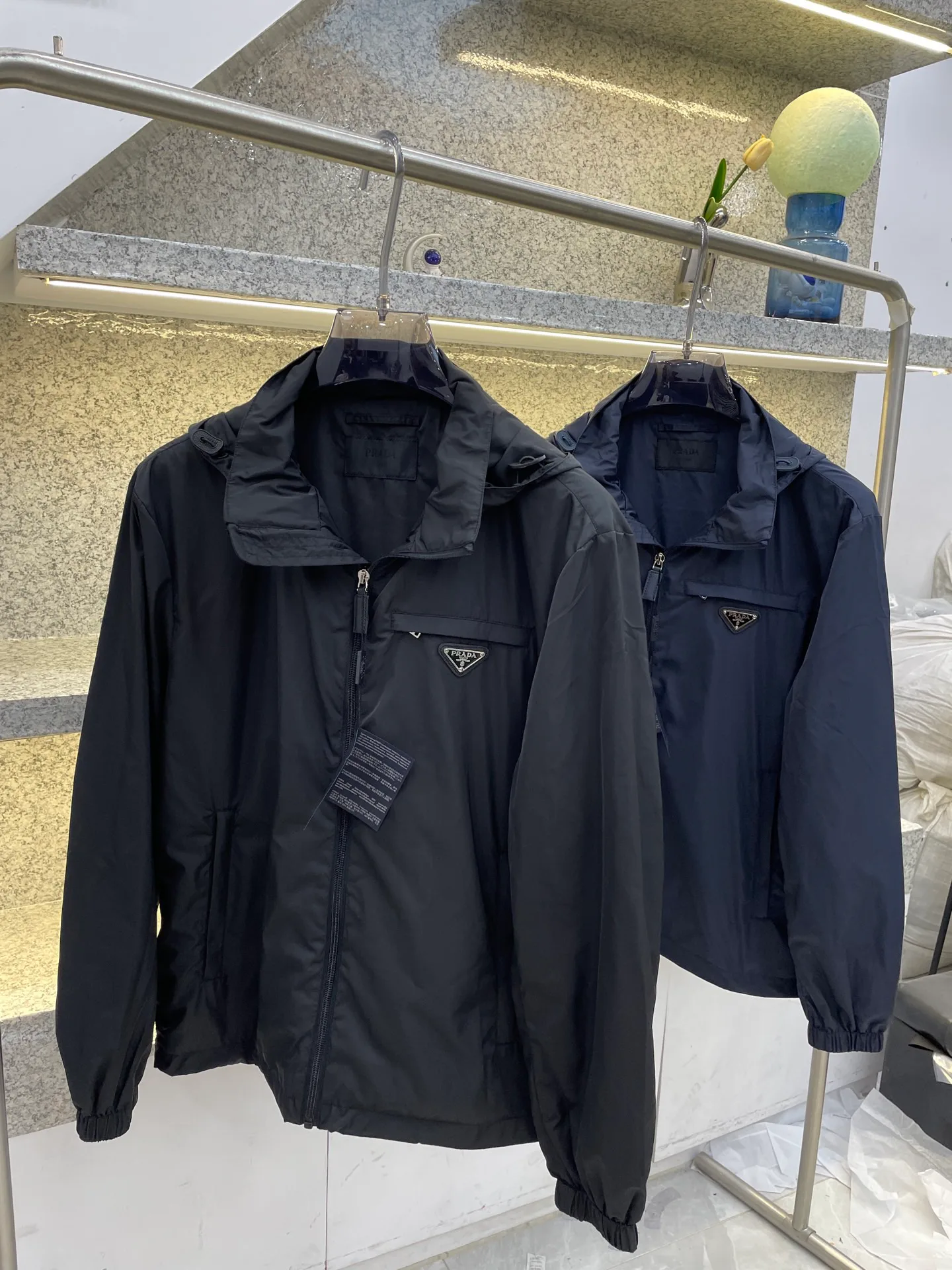 Куртки И Пуховики Мужские Prada 12590863