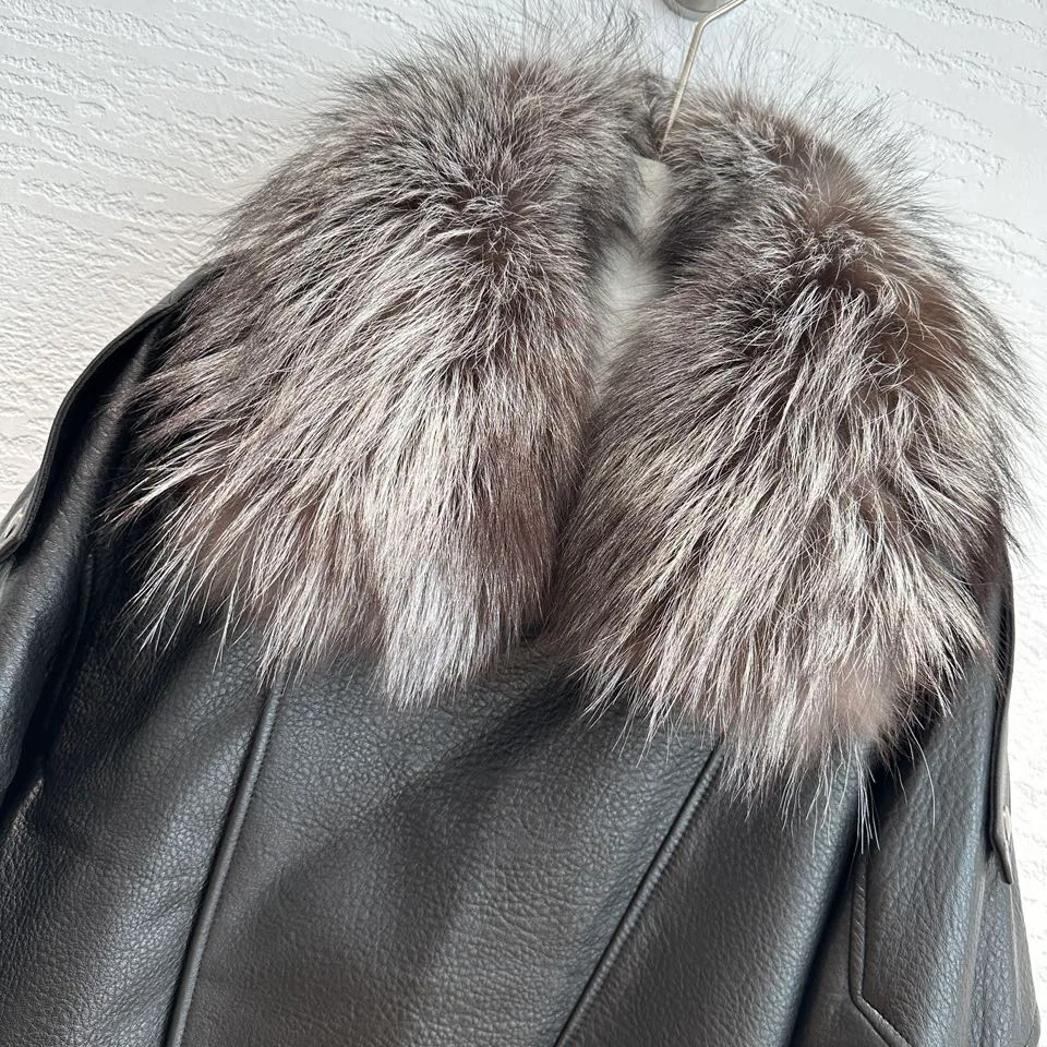 Кожаные Куртки И Дублёнки Женские Saint Laurent 18998024