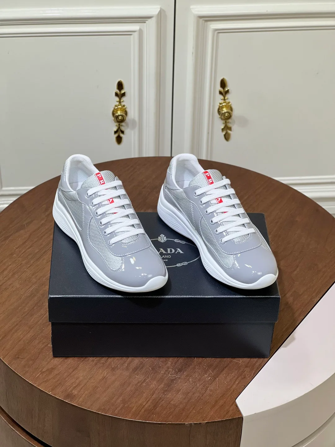 Кроссовки Мужские Prada 476802