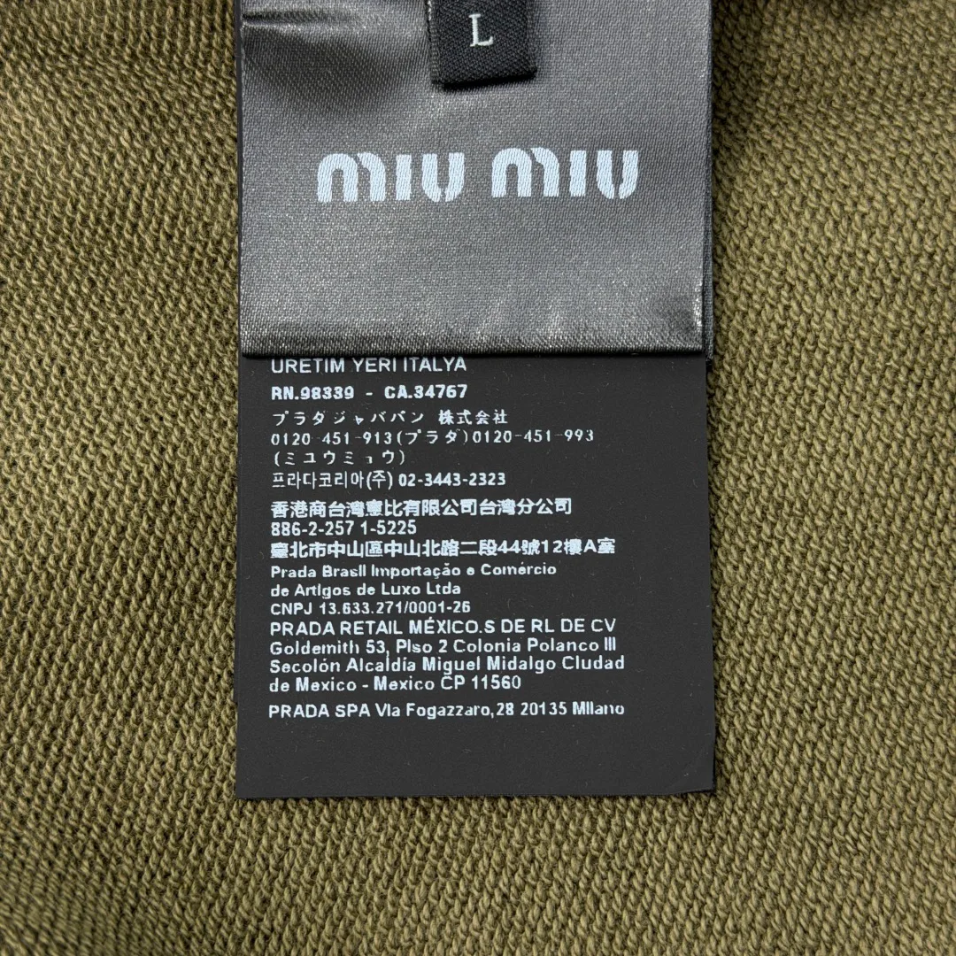 Свитшоты И Худи Мужские Miu Miu 10984042