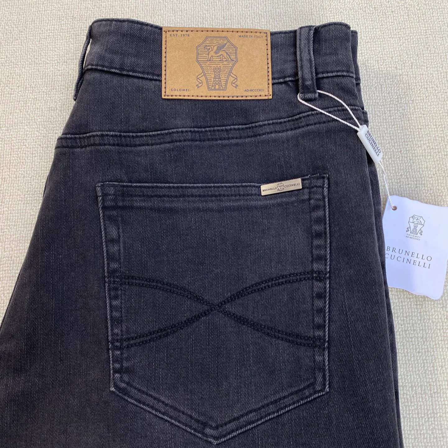 Джинсы Мужские Brunello Cucinelli 1231982