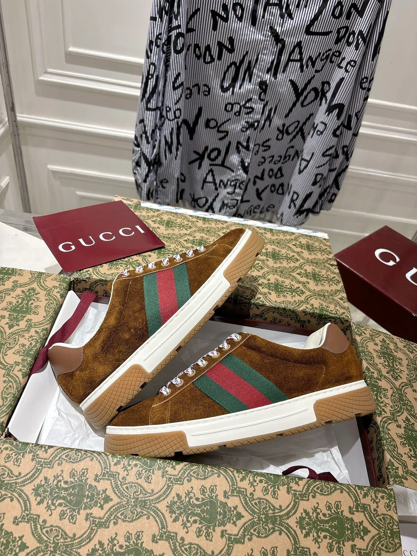 Кеды Мужские Gucci 918264