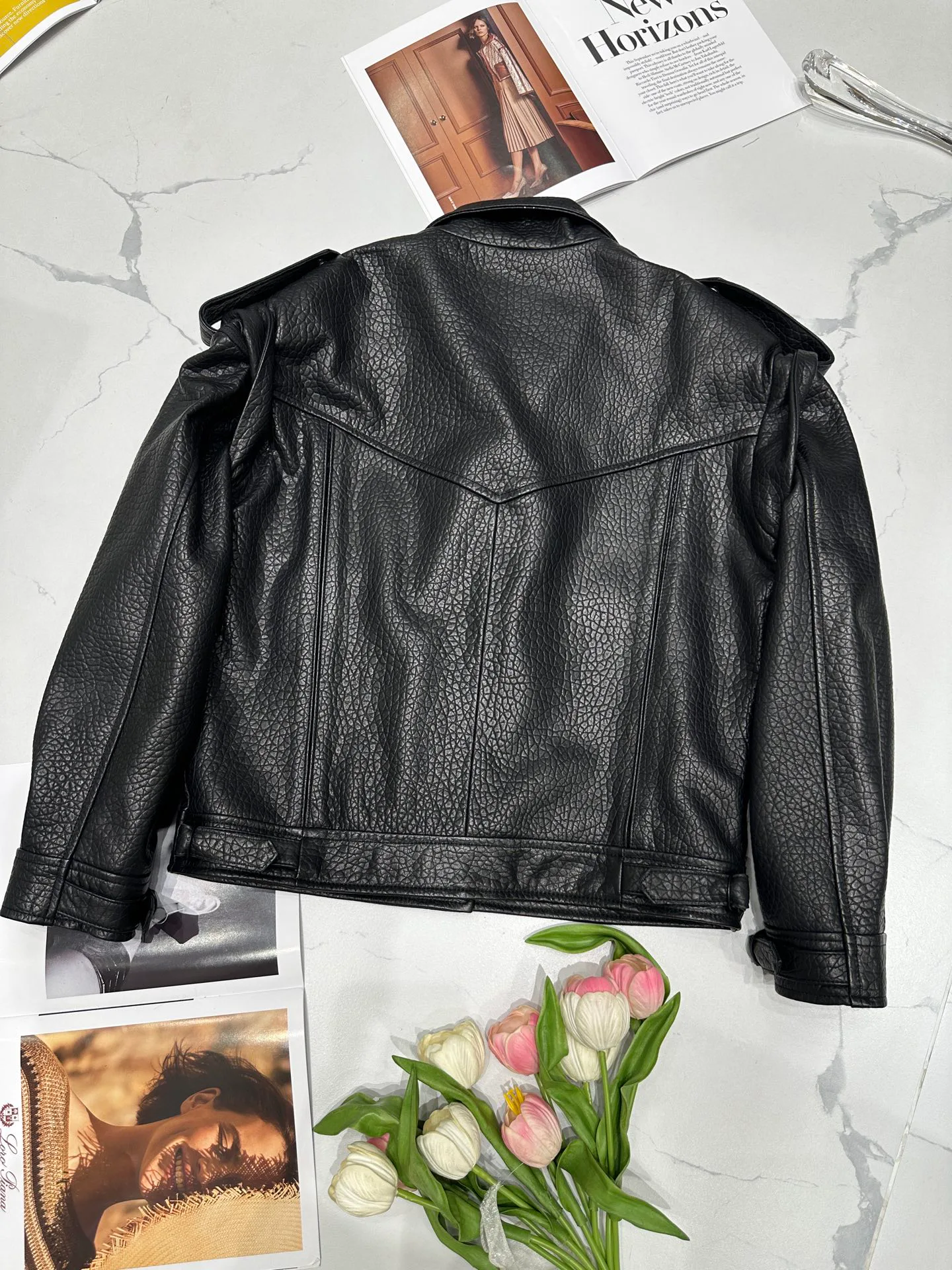 Кожаные Куртки И Дублёнки Женские Saint Laurent 11598153
