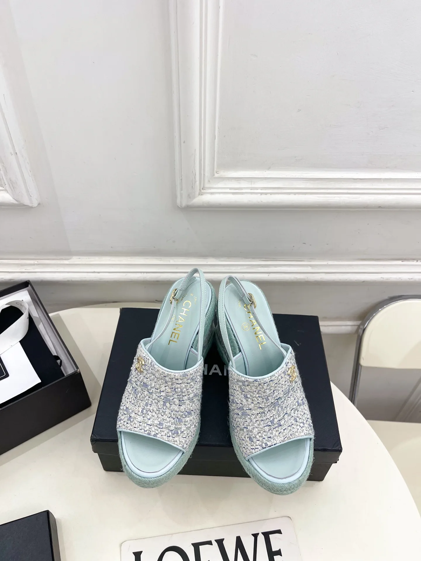 Босоножки Женские Chanel 12601478