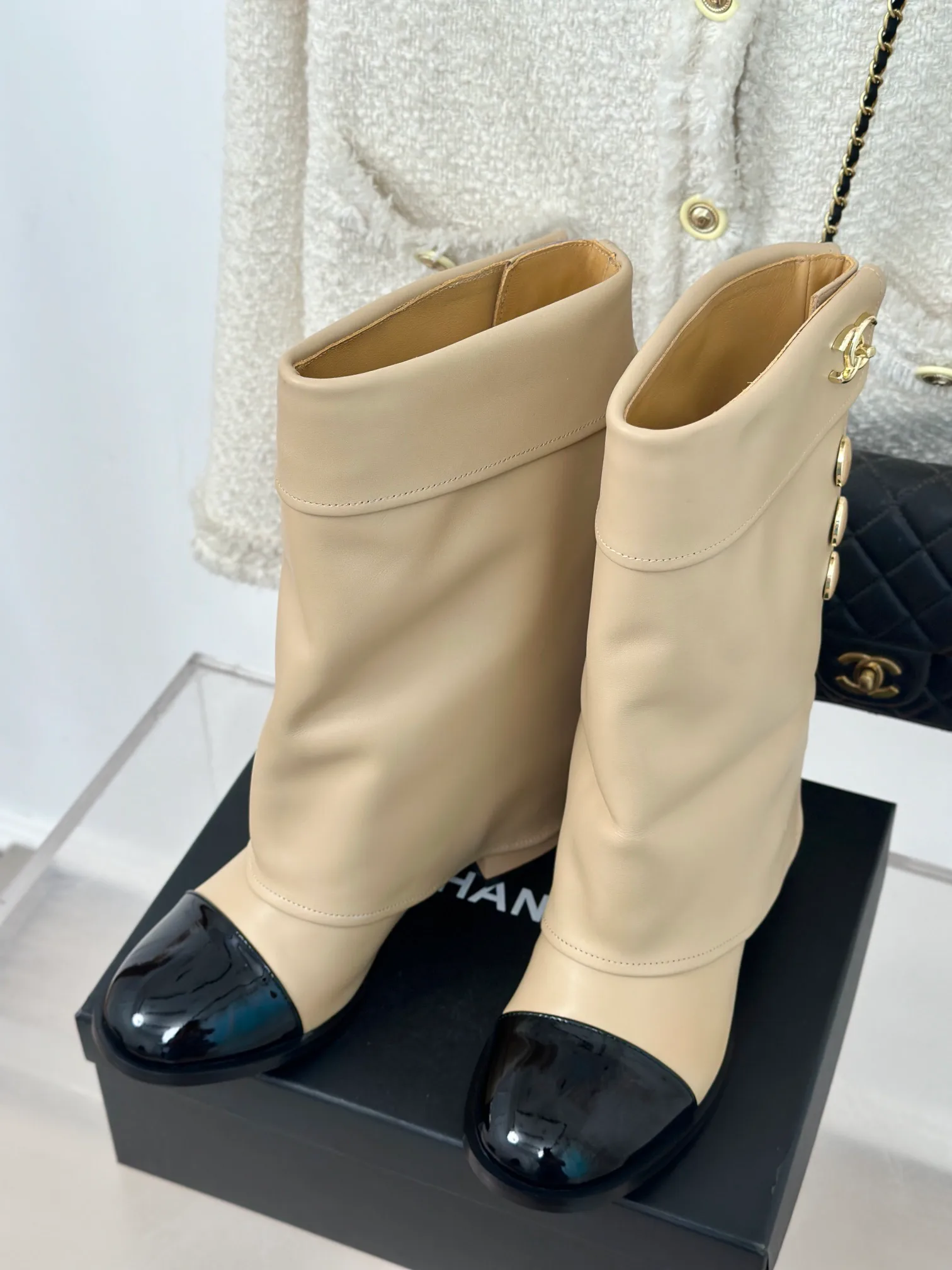 Сапоги Женские Chanel 18154389