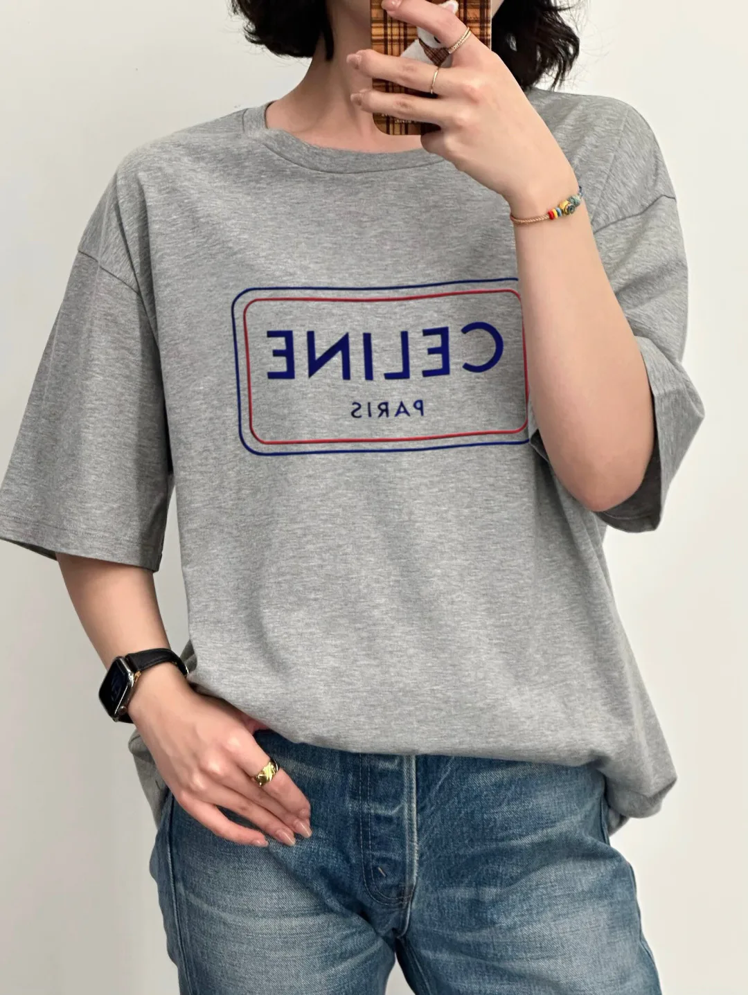 Футболки Мужские Celine 9226509