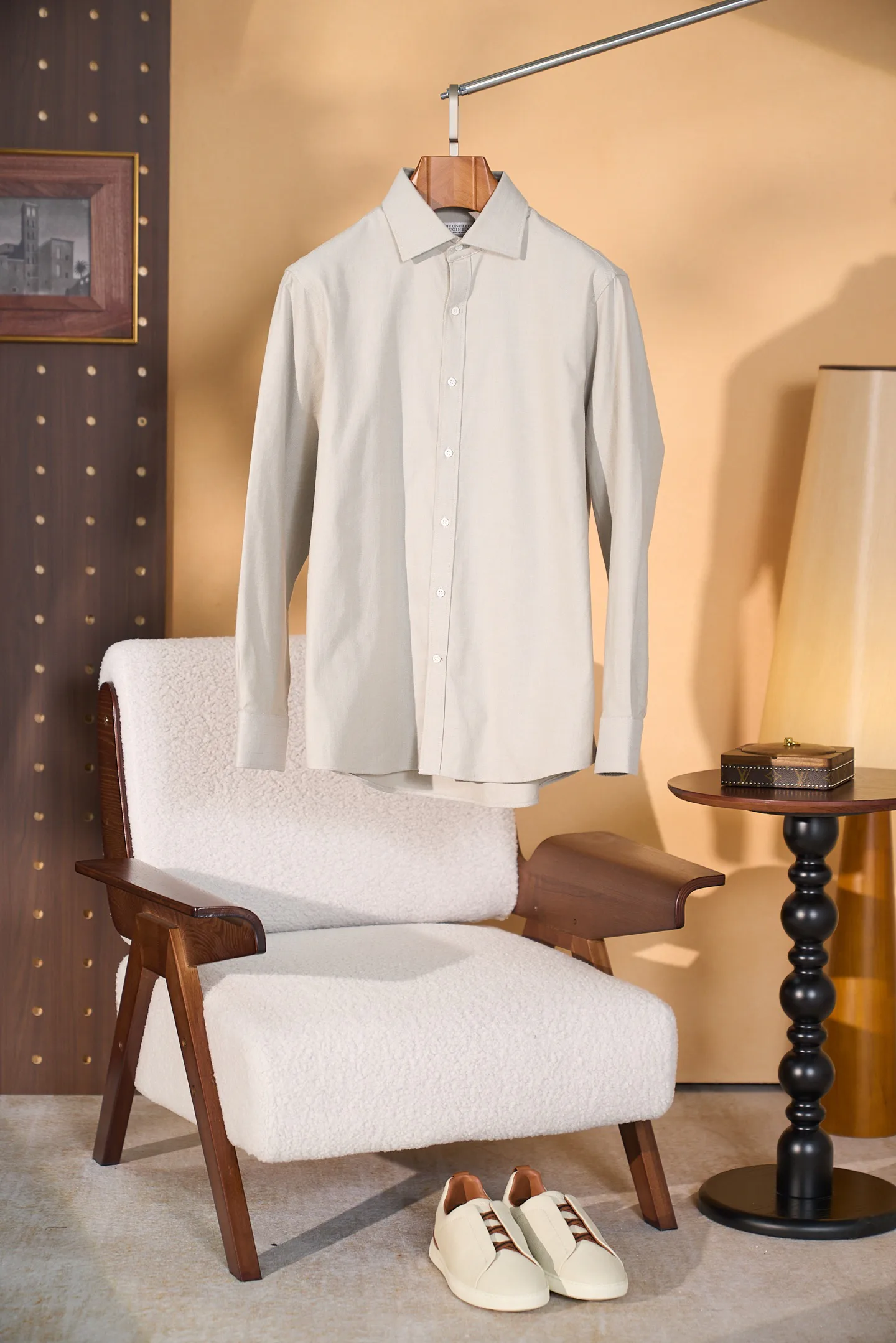 Рубашки Мужские Brunello Cucinelli 11551097