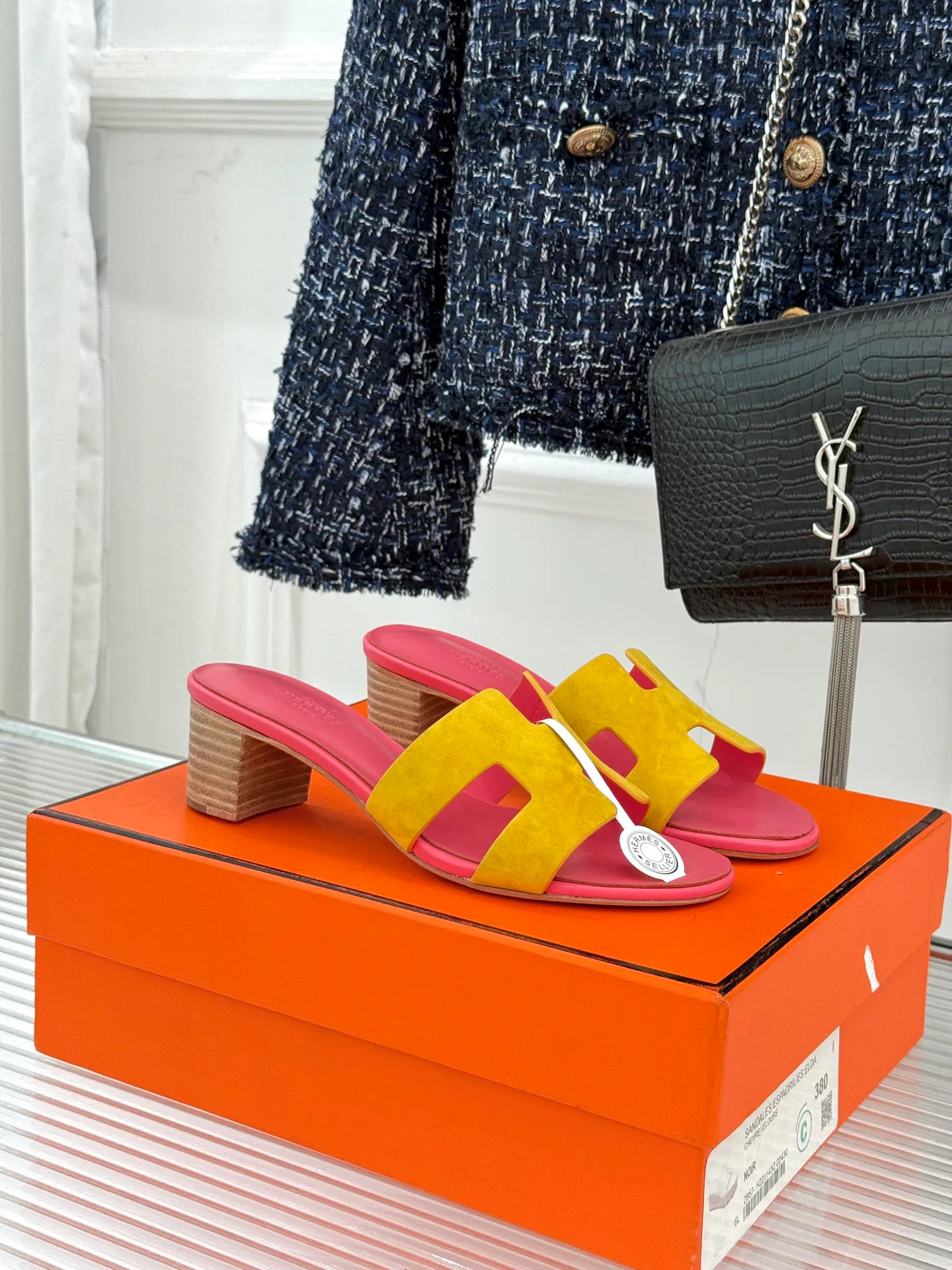 Босоножки Женские Hermes 1709135