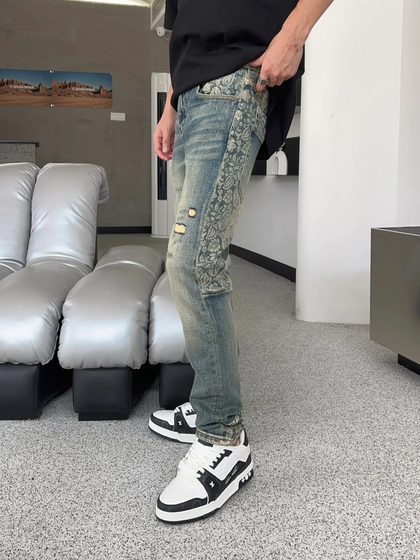 Джинсы Мужские Dolce & Gabbana 424397