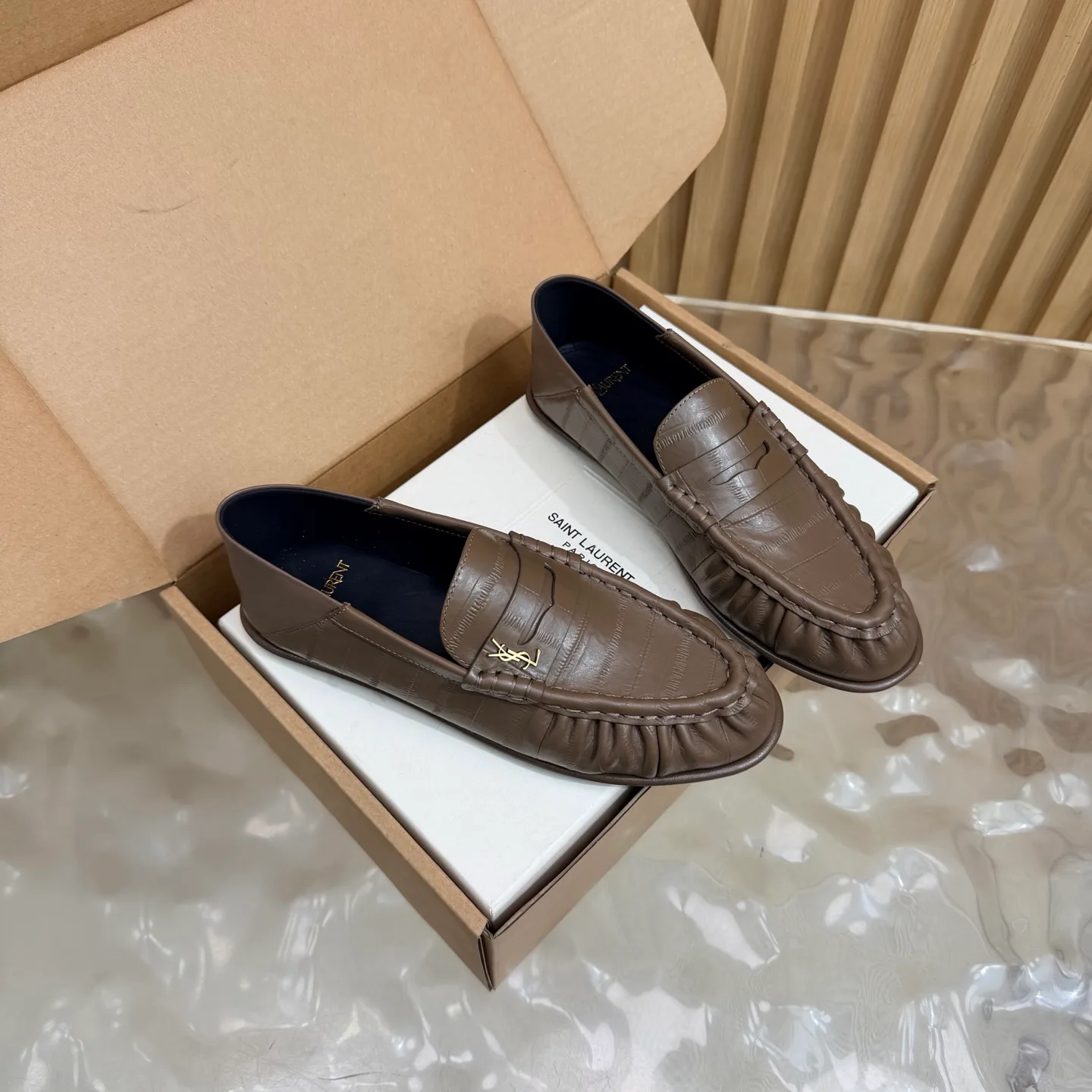Лоферы И Мокасины Женские Saint Laurent 18062369