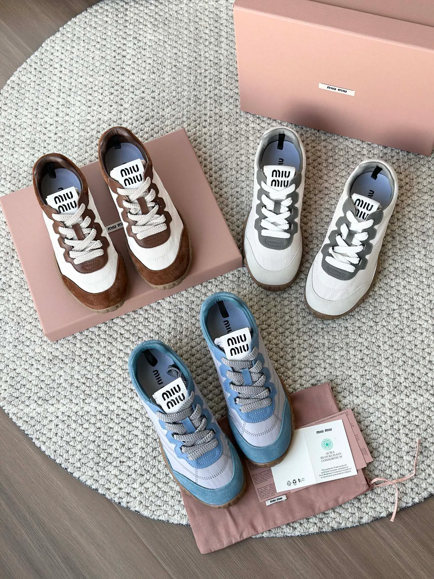 Кроссовки Женские Miu Miu 18006193