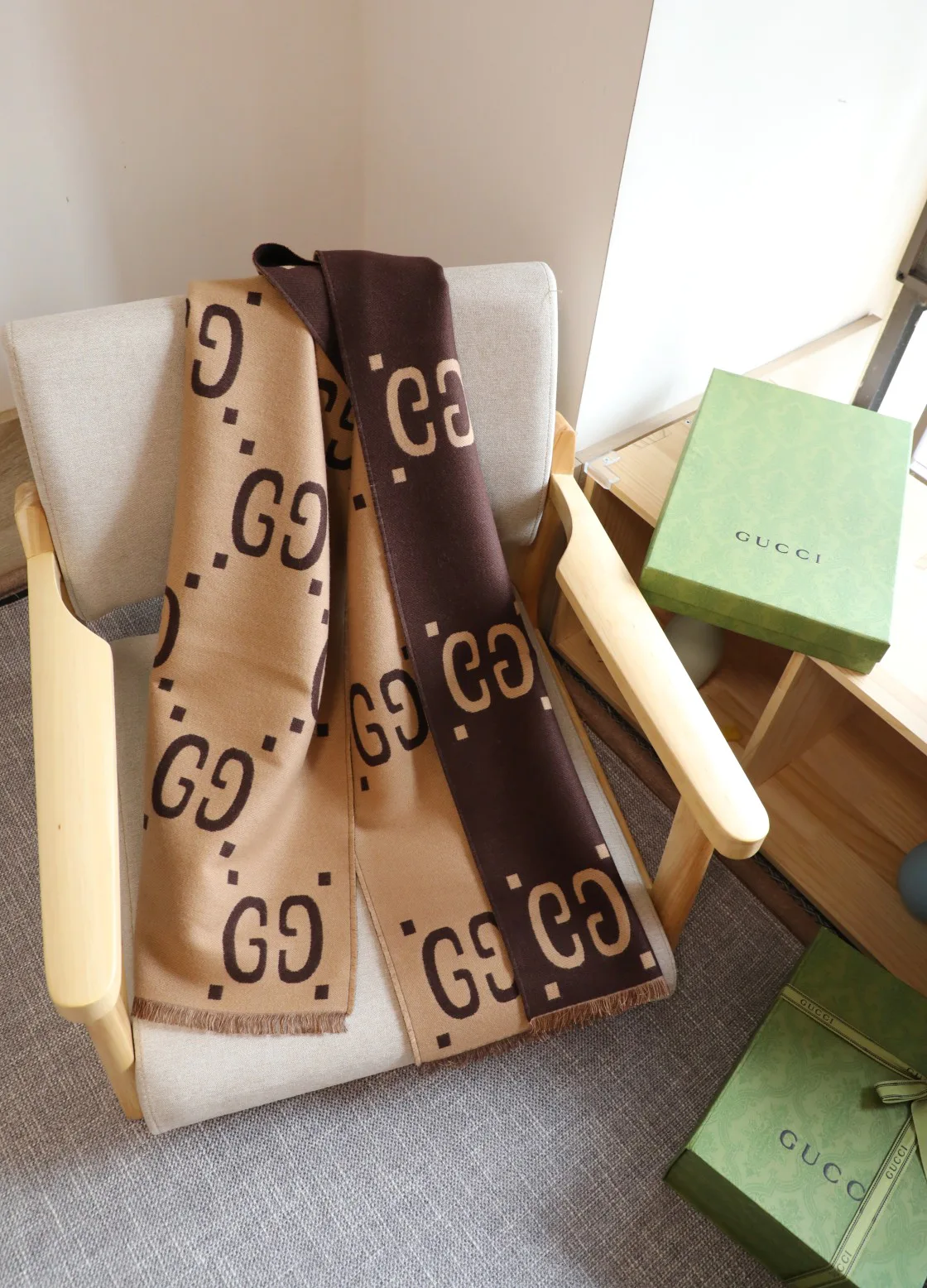 Шарфы Gucci 9632594