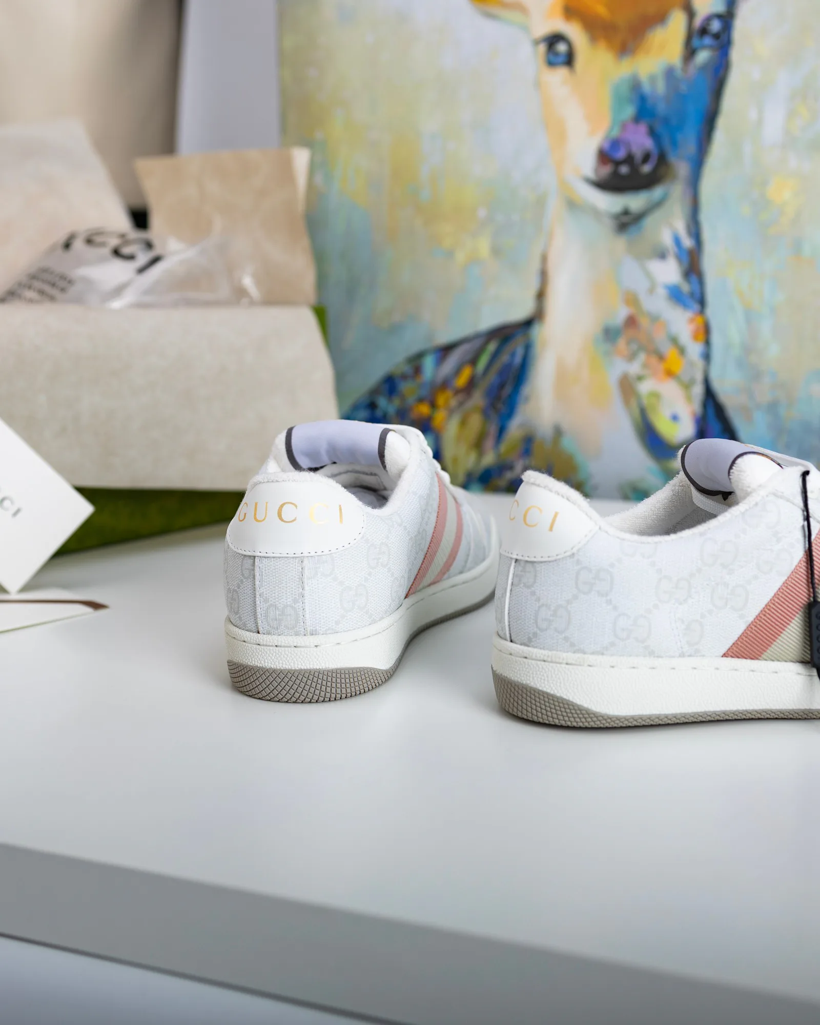Кроссовки Женские Gucci 17620494