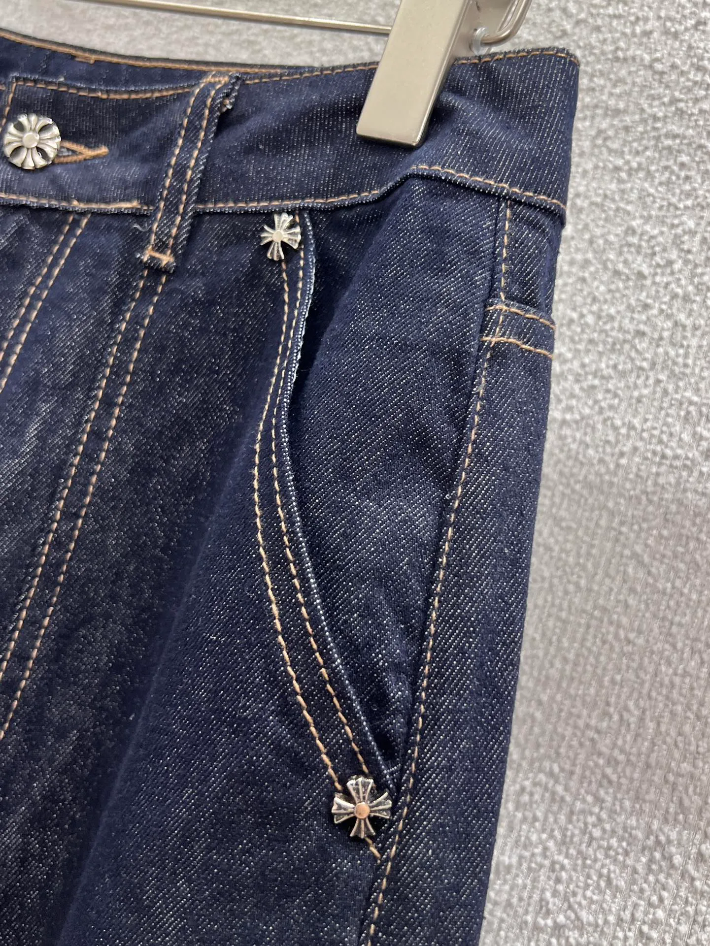 Джинсы Женские Chrome Hearts 5077161