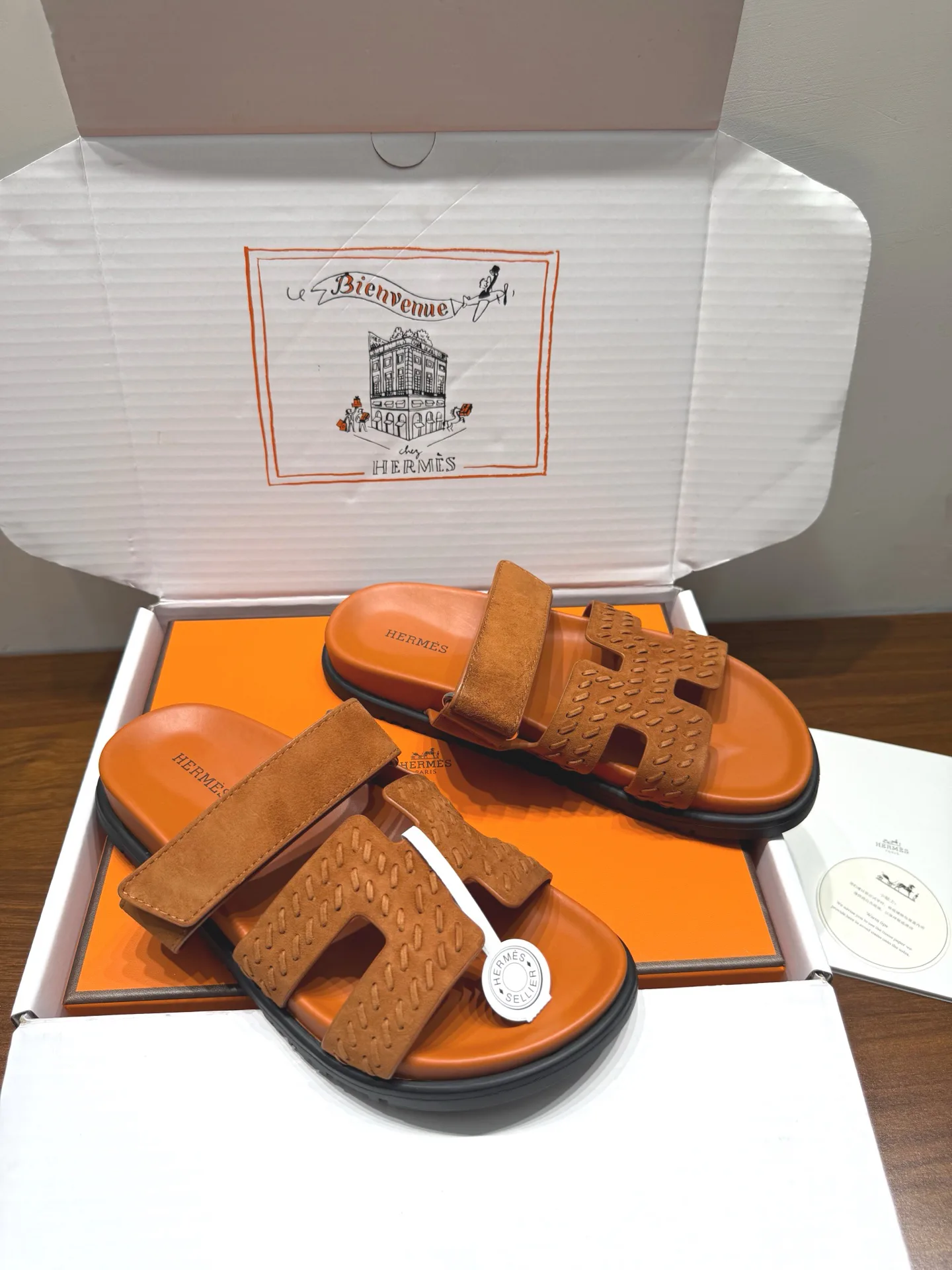 Шлепанцы Женские Hermes 17941618