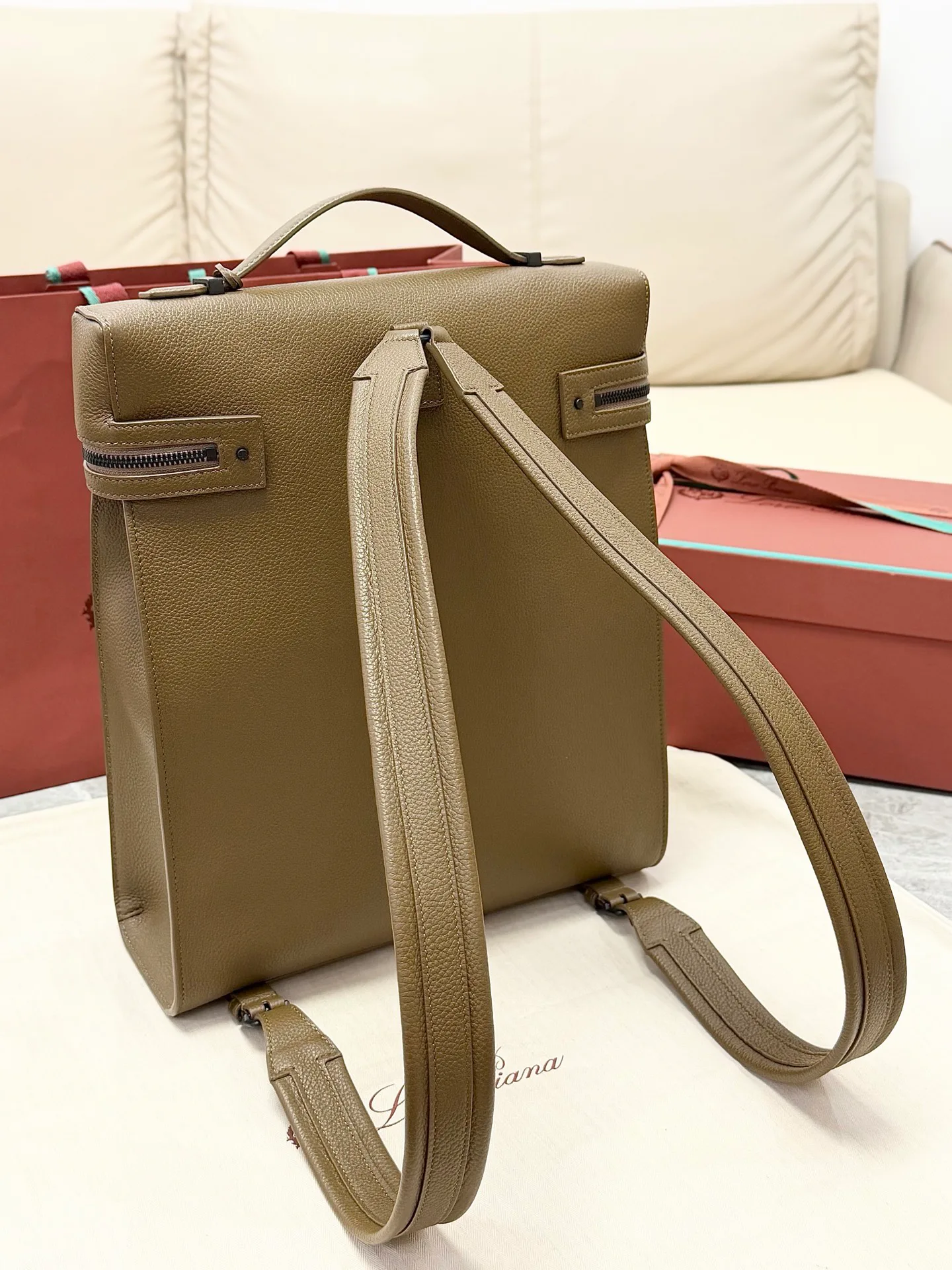 Рюкзаки Мужские Loro Piana 17565034