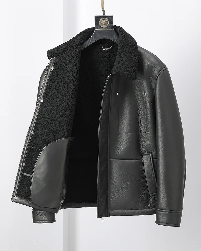 Кожаные Куртки И Дублёнки Мужские Christian Dior 1847850