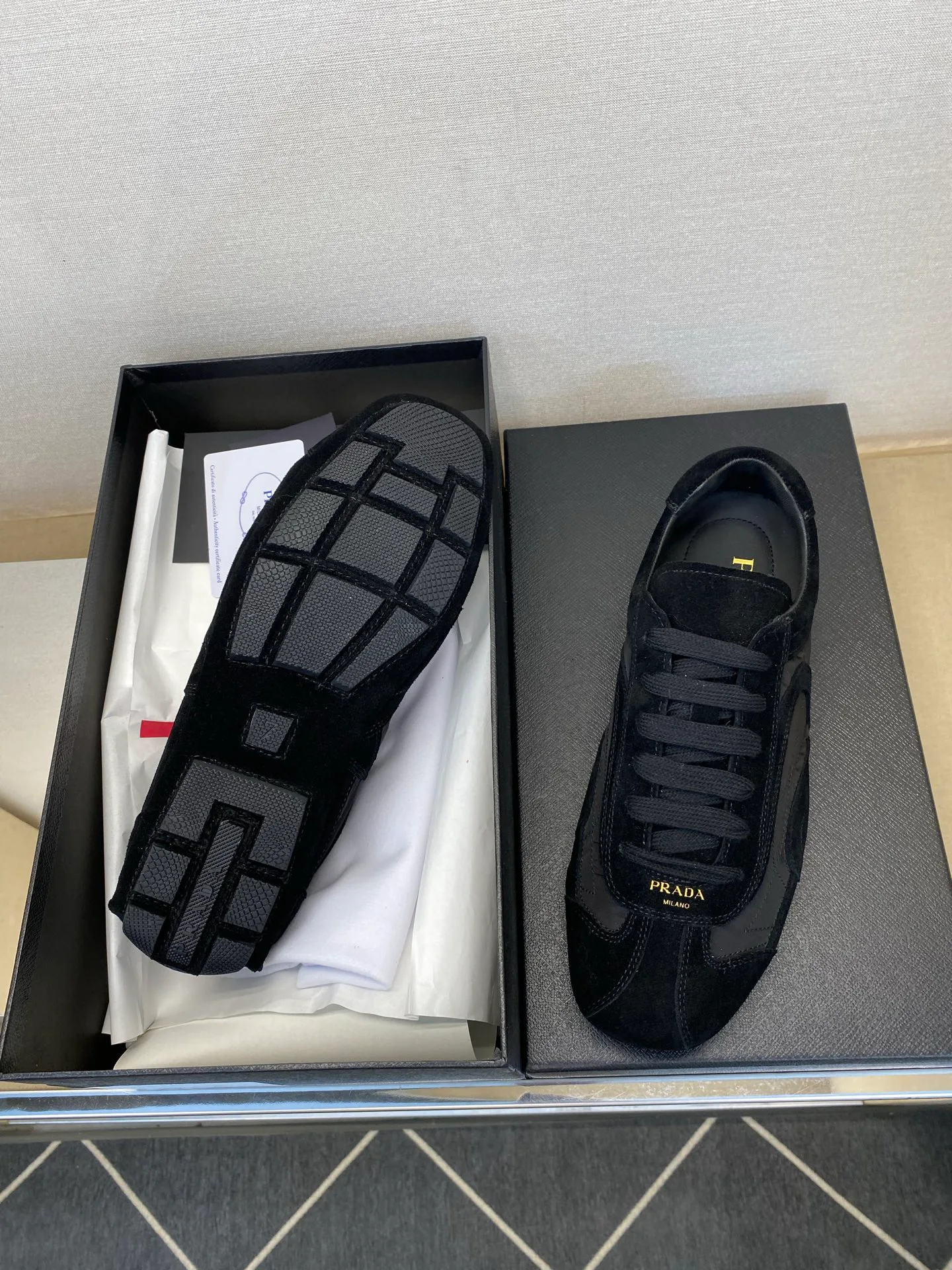 Кроссовки Мужские Prada 20070294