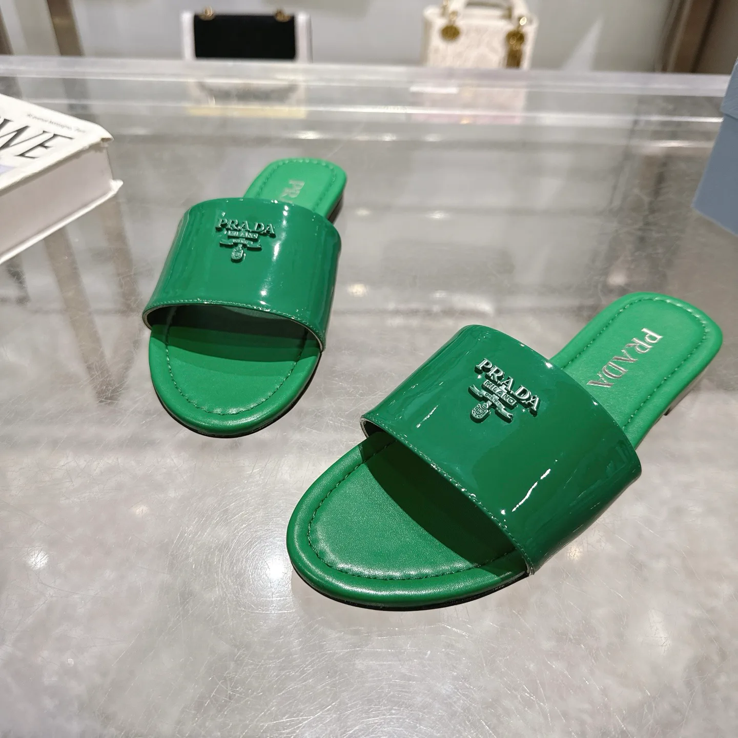 Шлепанцы Женские Prada 490964