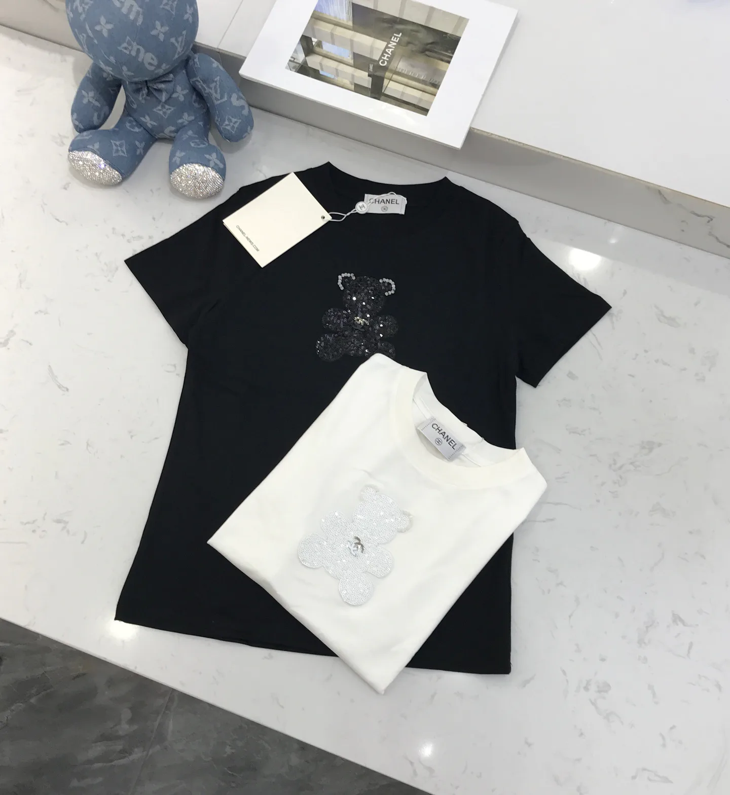 Футболки Женские Chanel 1229417