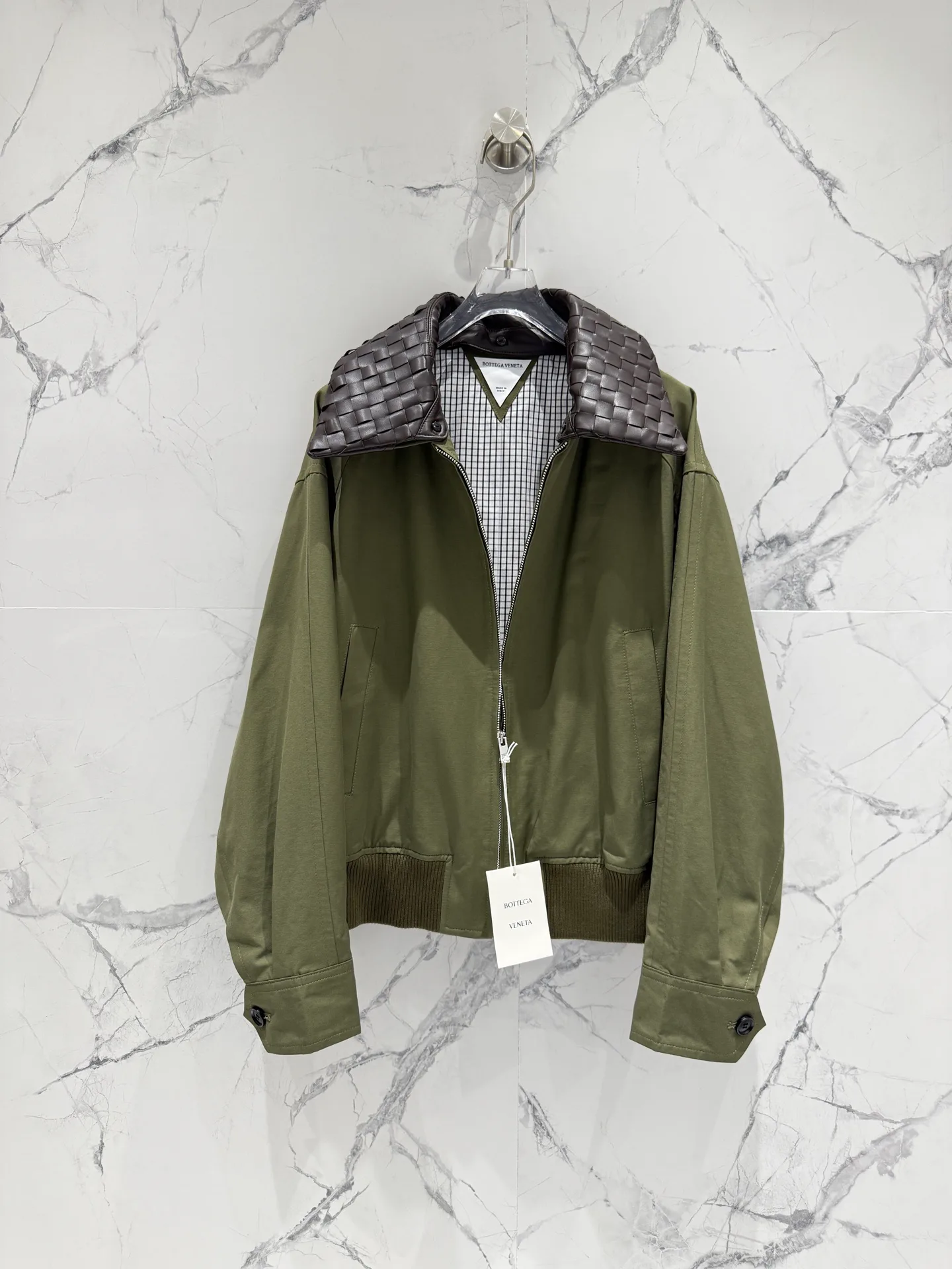 Кожаные Куртки И Дублёнки Женские Bottega Veneta 9976550