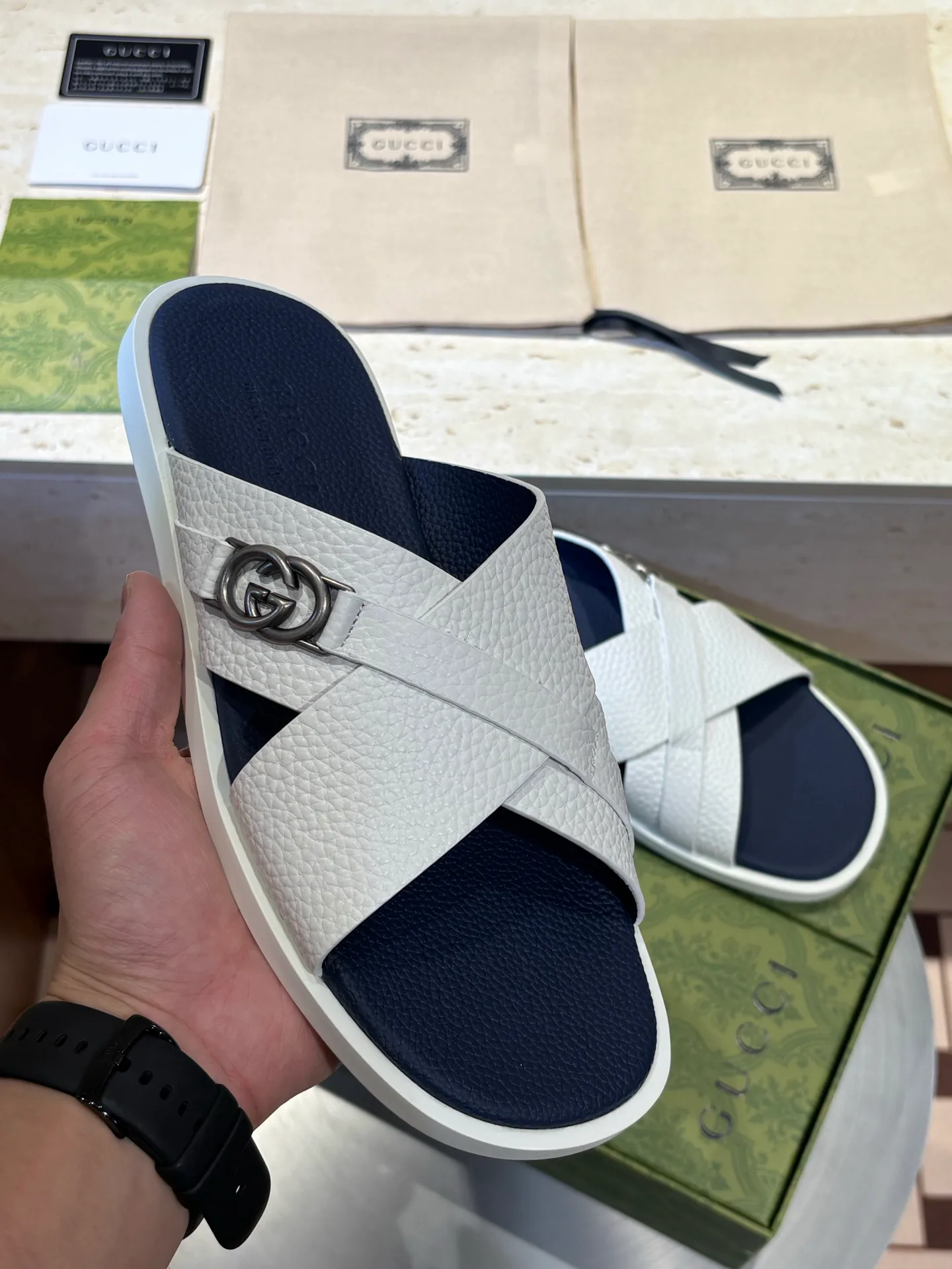 Сандалии Мужские Gucci 13164588