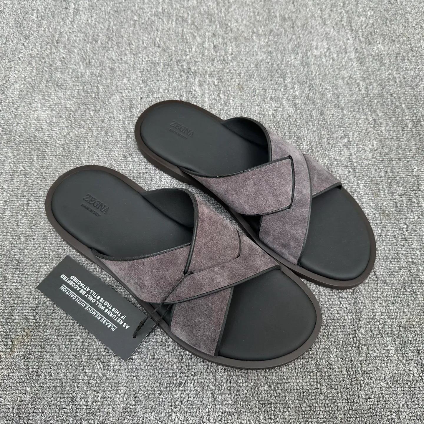 Шлепанцы Мужские Zegna 17971664