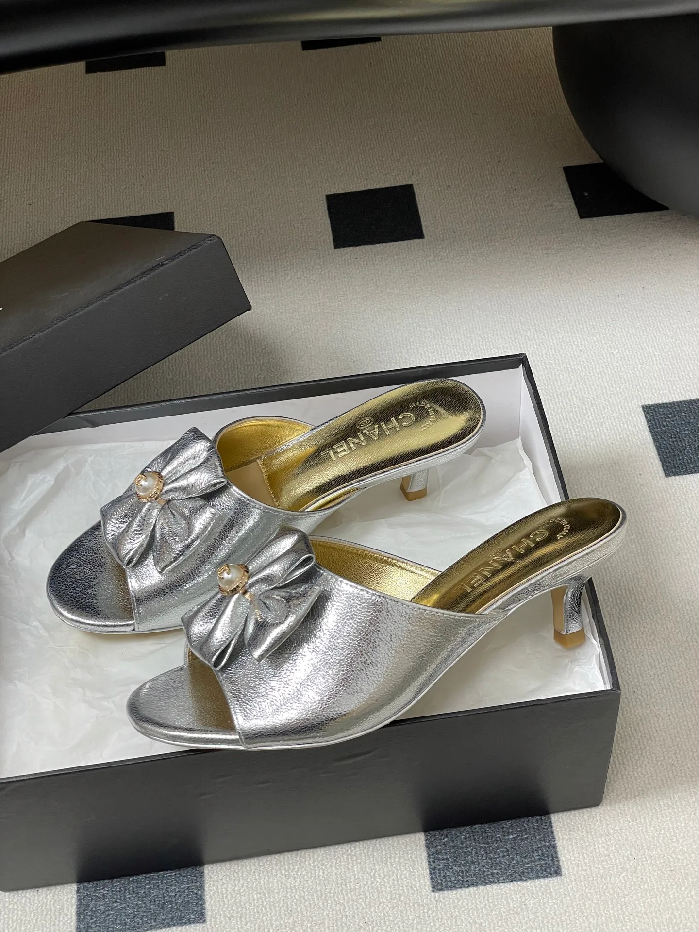 Босоножки Женские Chanel 1159684