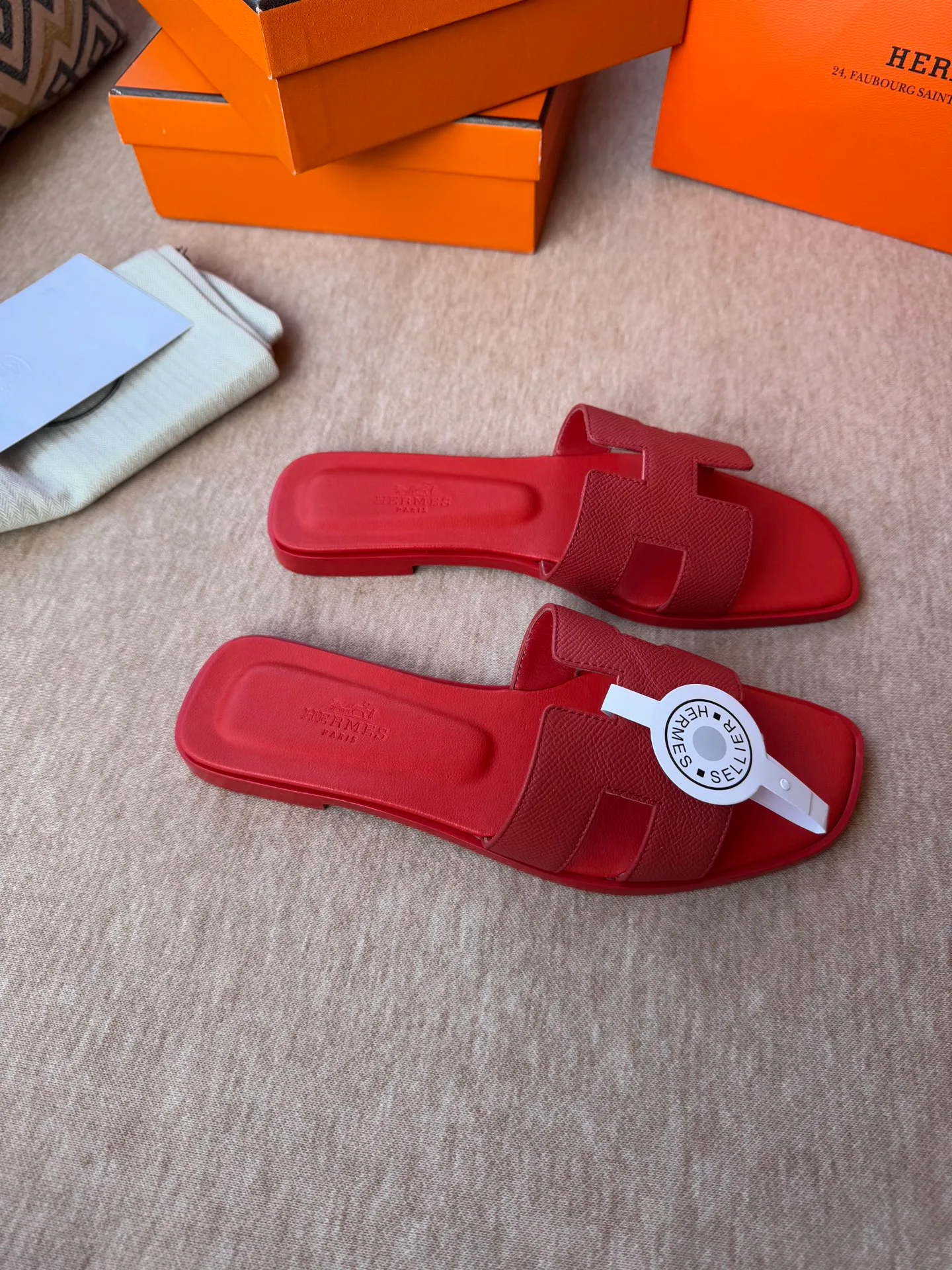 Шлепанцы Женские Hermes 12743078