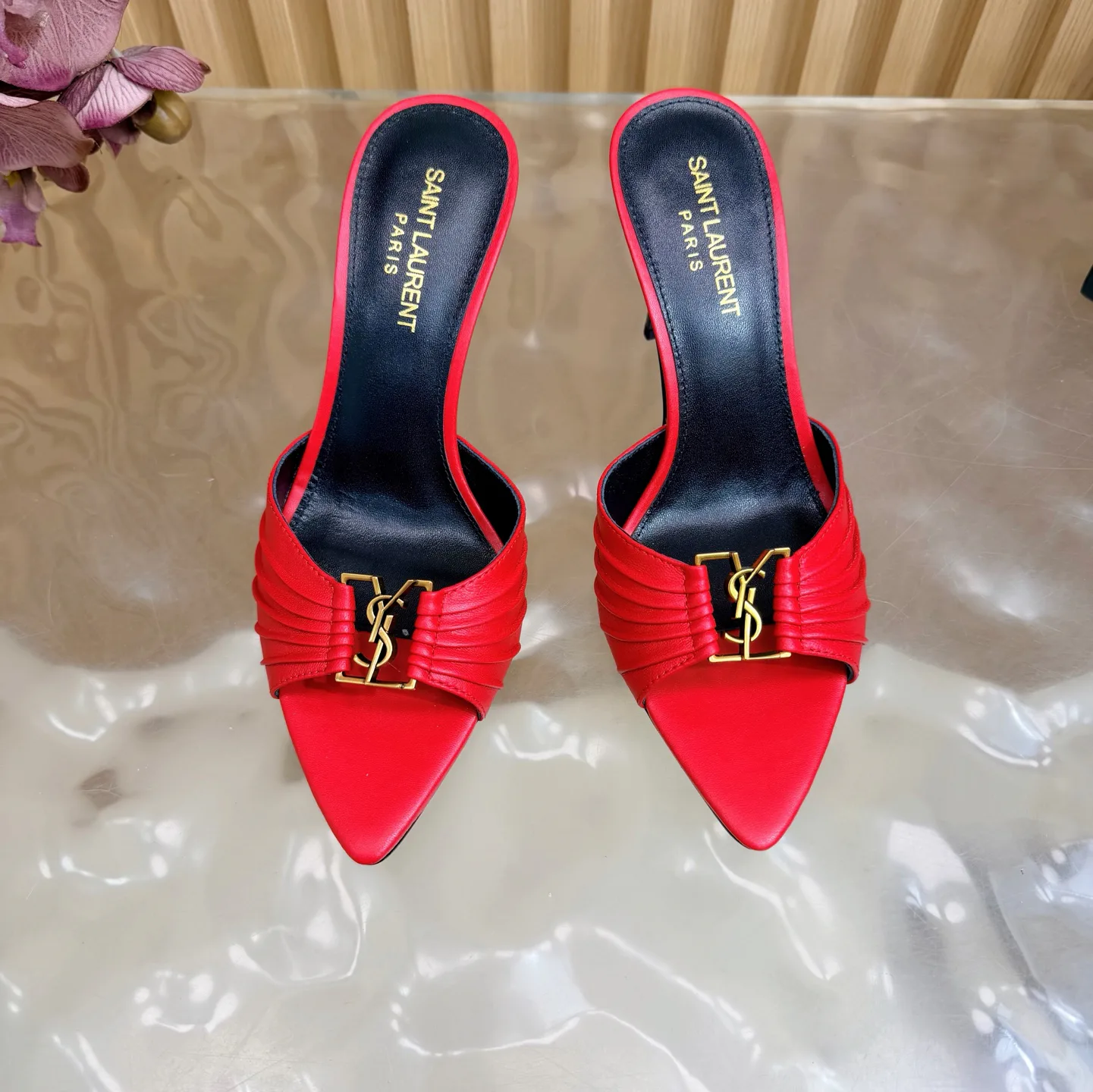 Босоножки Женские Saint Laurent 11705815