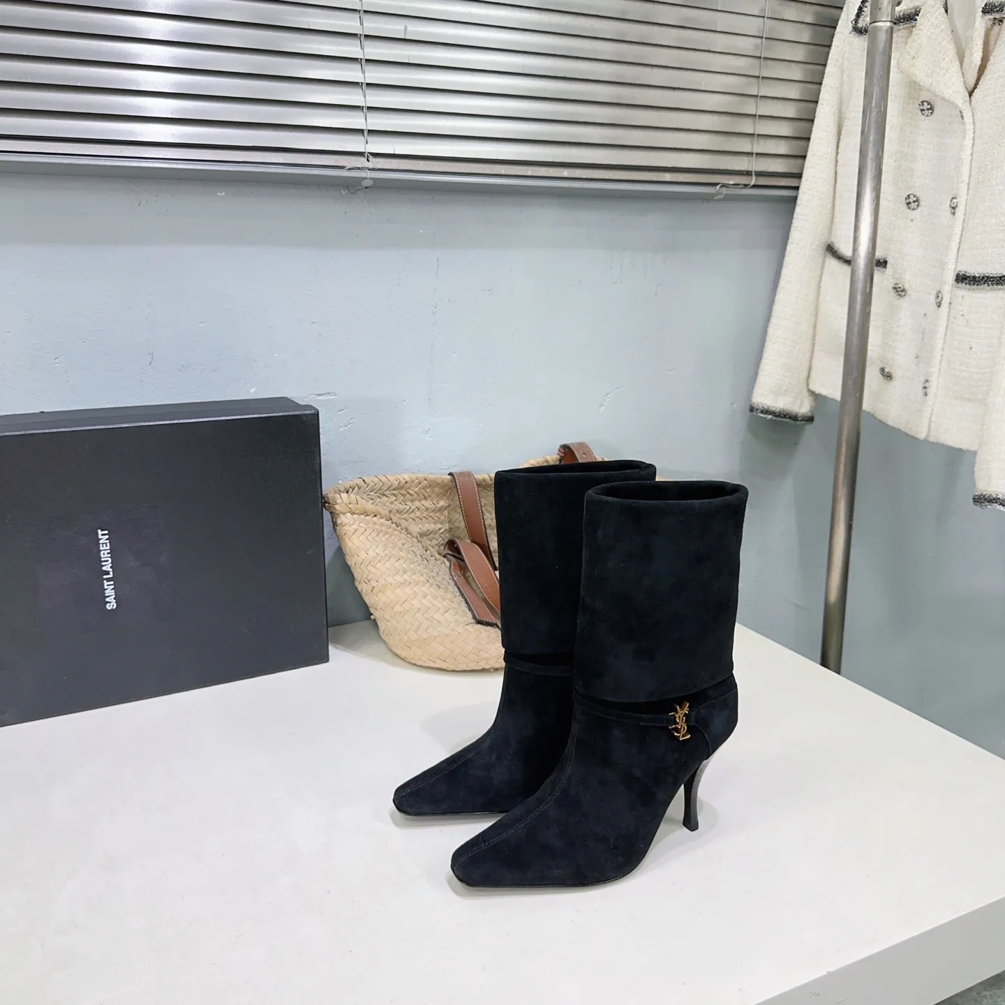 Ботильоны Женские Saint Laurent 19038979