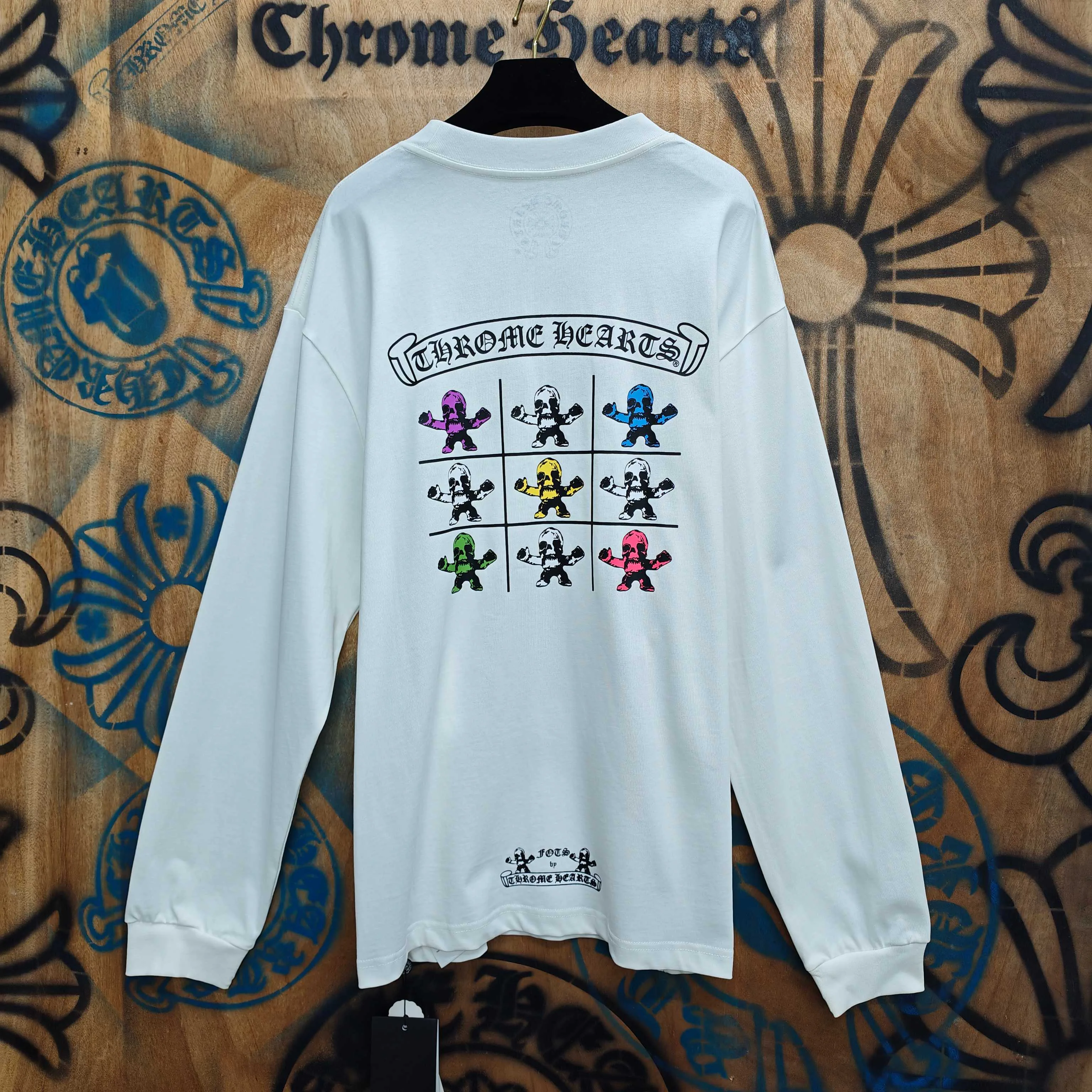 Лонгсливы Мужские Chrome Hearts 11808783