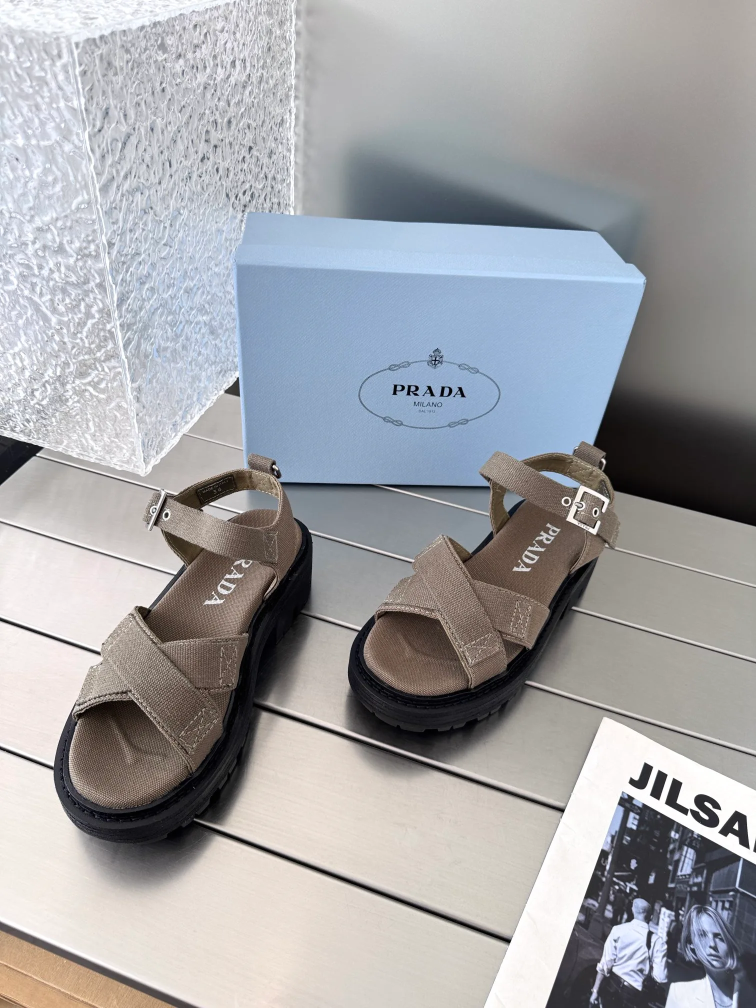 Сандалии Женские Prada 12245196