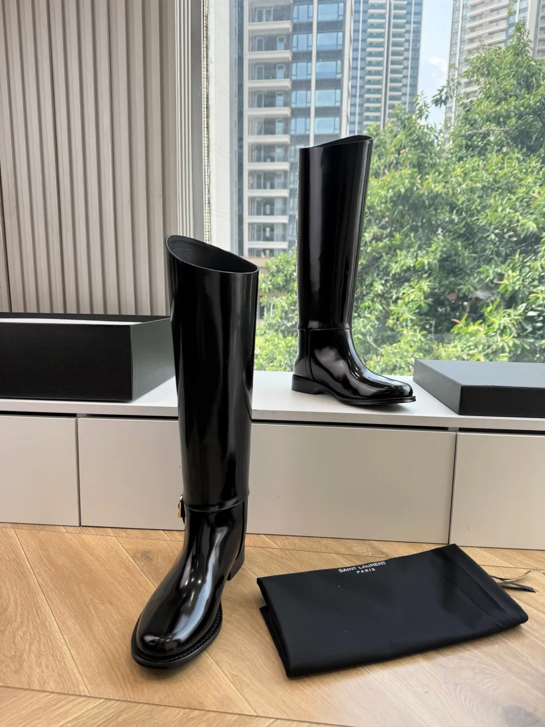 Сапоги Женские Saint Laurent 18414343