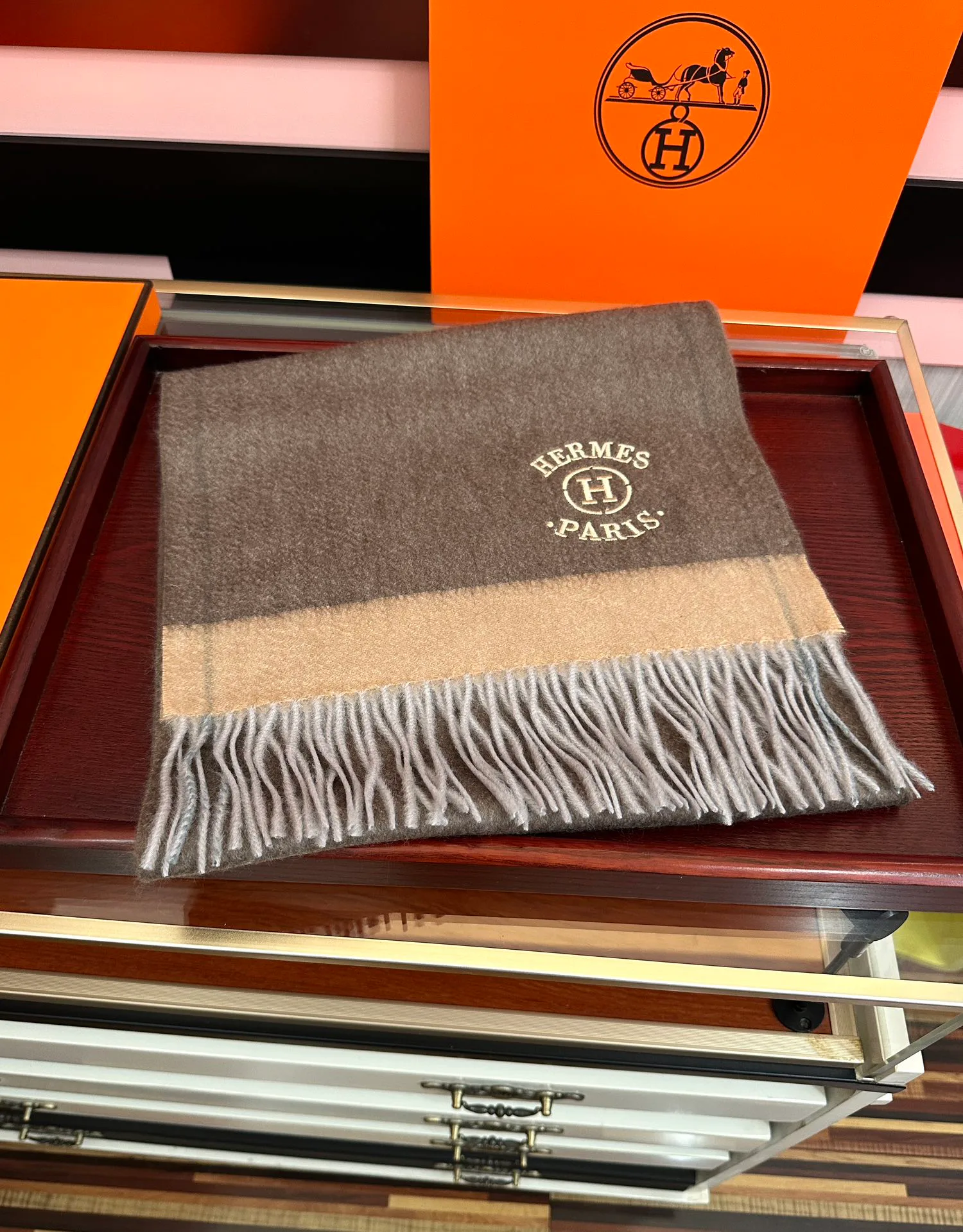 Шарфы Hermes 412450
