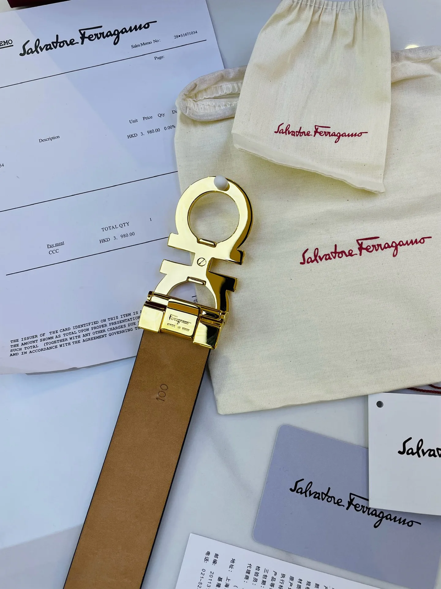 Ремни Salvatore Ferragamo 76769