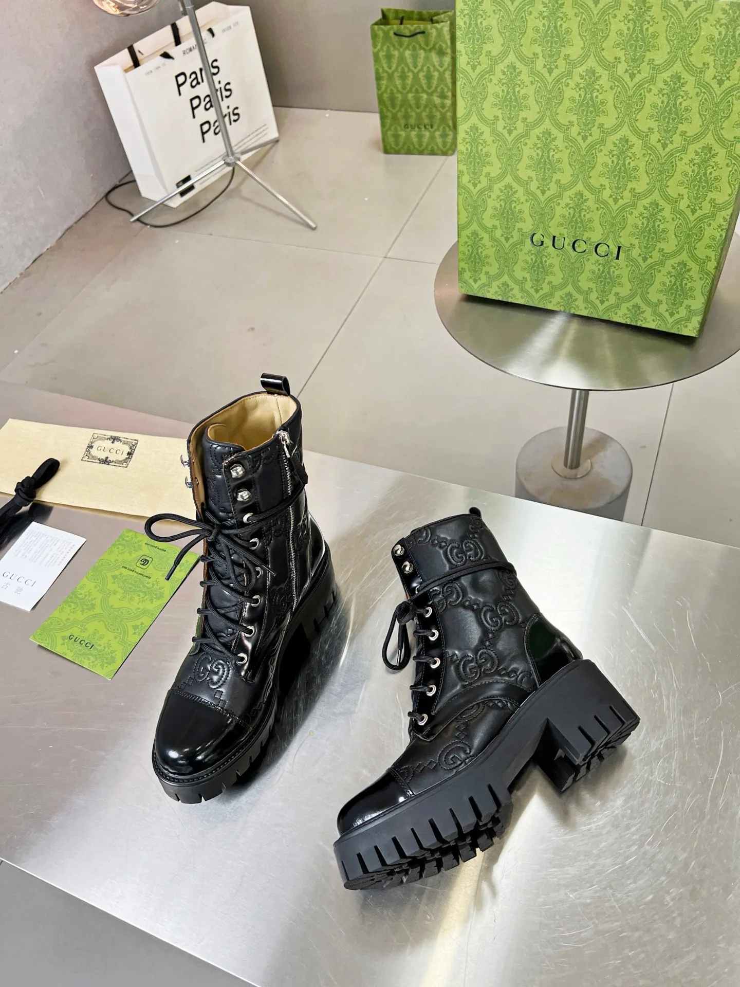 Ботинки Женские Gucci 19665804