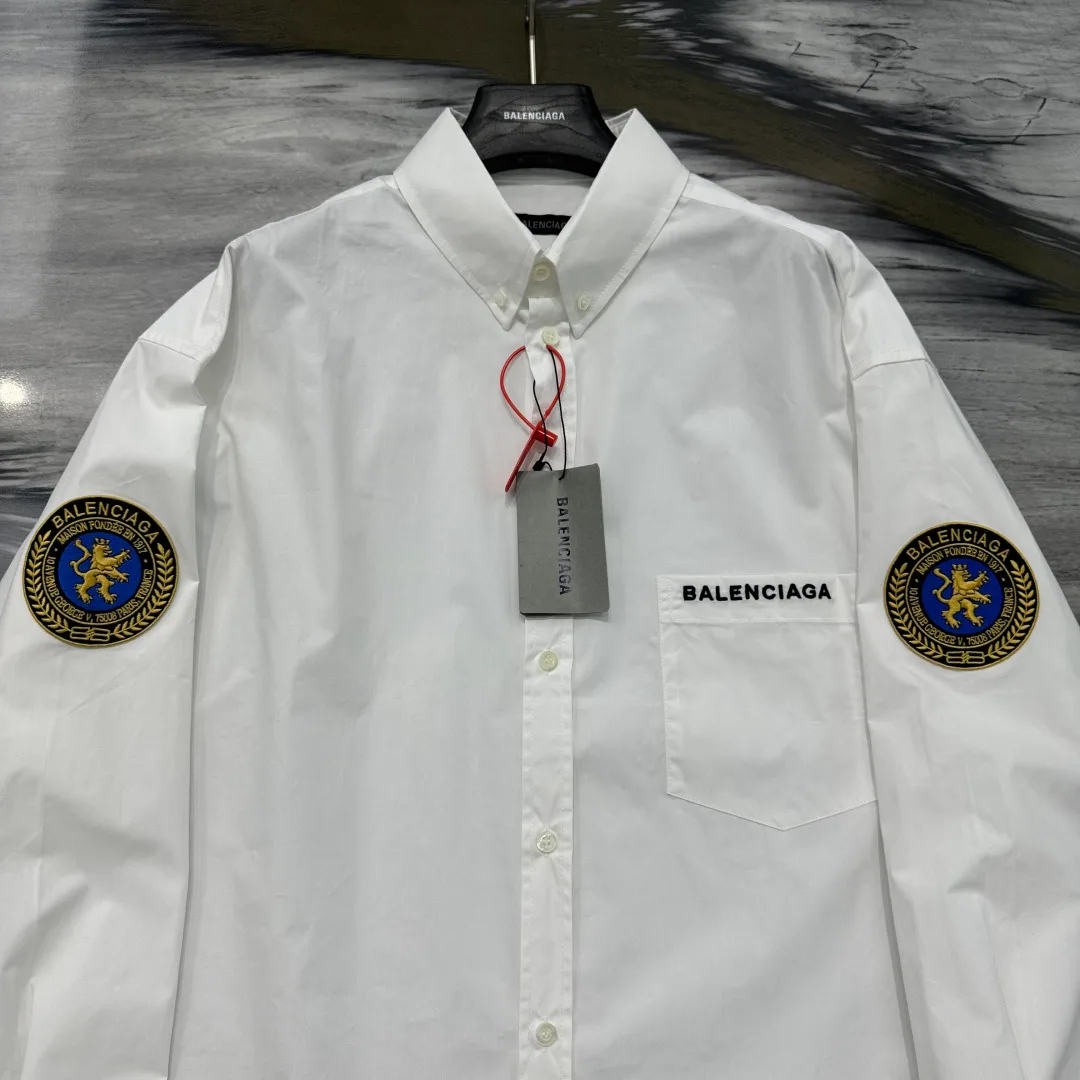 Рубашки Мужские Balenciaga 5536385