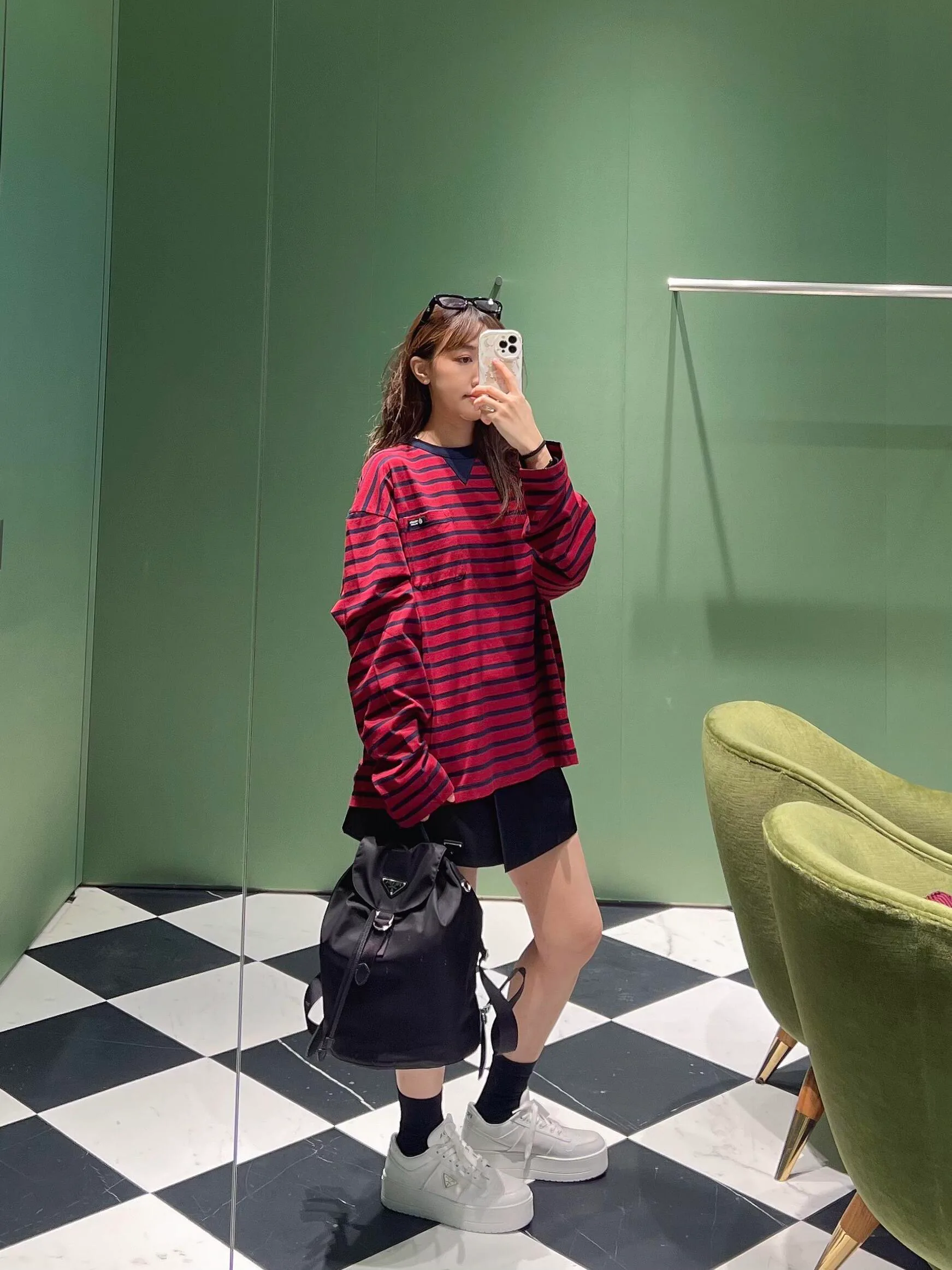 Лонгсливы Женские Prada 1886721