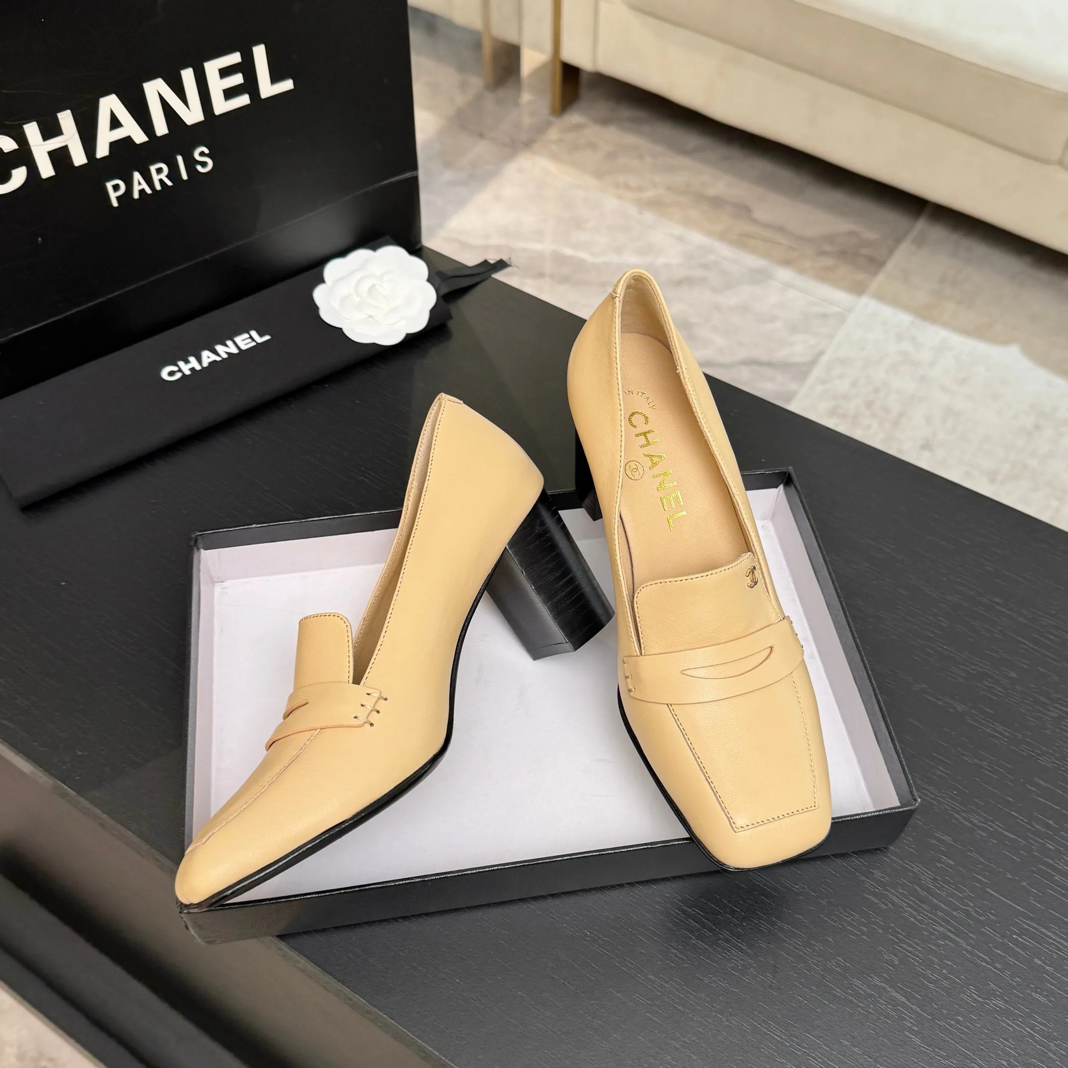Лоферы И Мокасины Женские Chanel 18063093